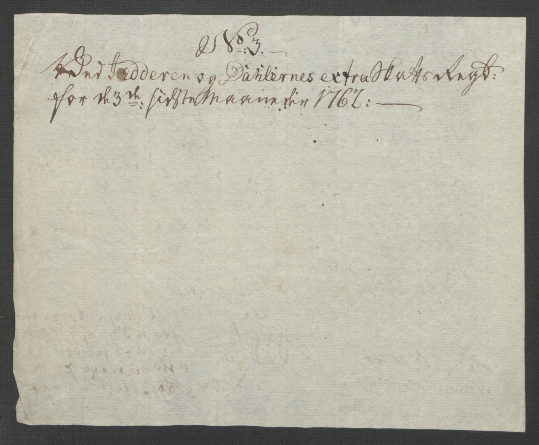 Rentekammeret inntil 1814, Reviderte regnskaper, Fogderegnskap, RA/EA-4092/R46/L2835: Ekstraskatten Jæren og Dalane, 1762-1764, p. 24