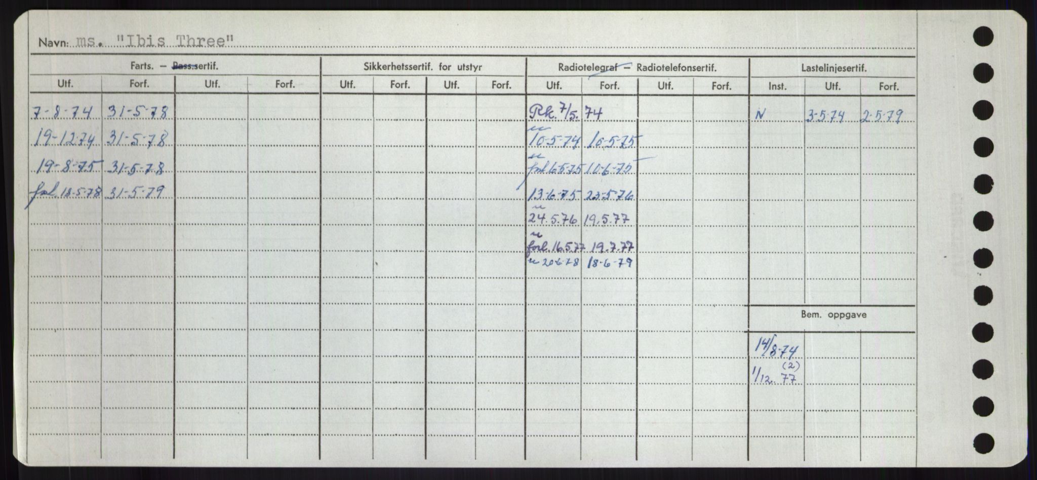 Sjøfartsdirektoratet med forløpere, Skipsmålingen, AV/RA-S-1627/H/Hd/L0018: Fartøy, I, p. 22