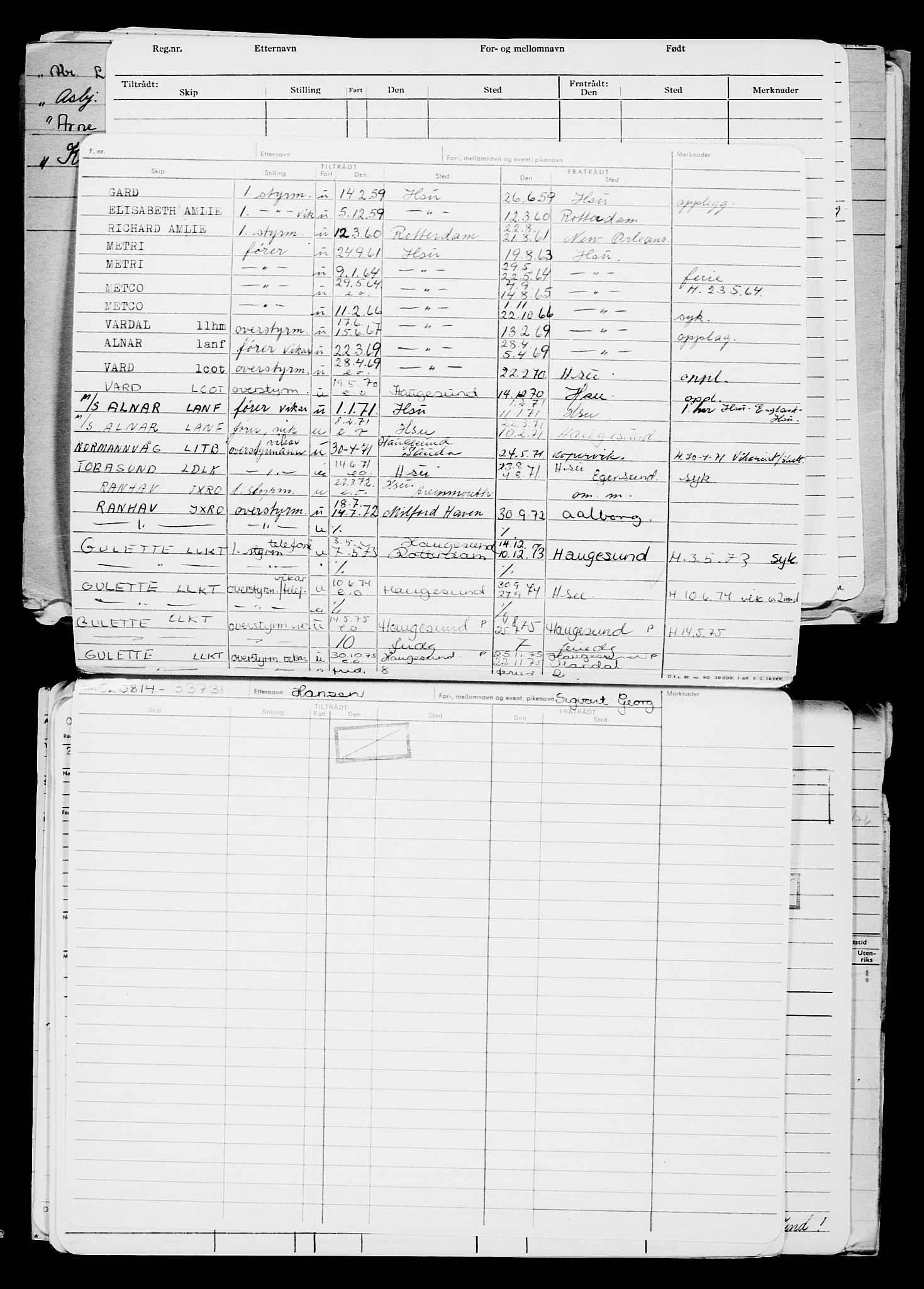 Direktoratet for sjømenn, AV/RA-S-3545/G/Gb/L0123: Hovedkort, 1914, p. 14