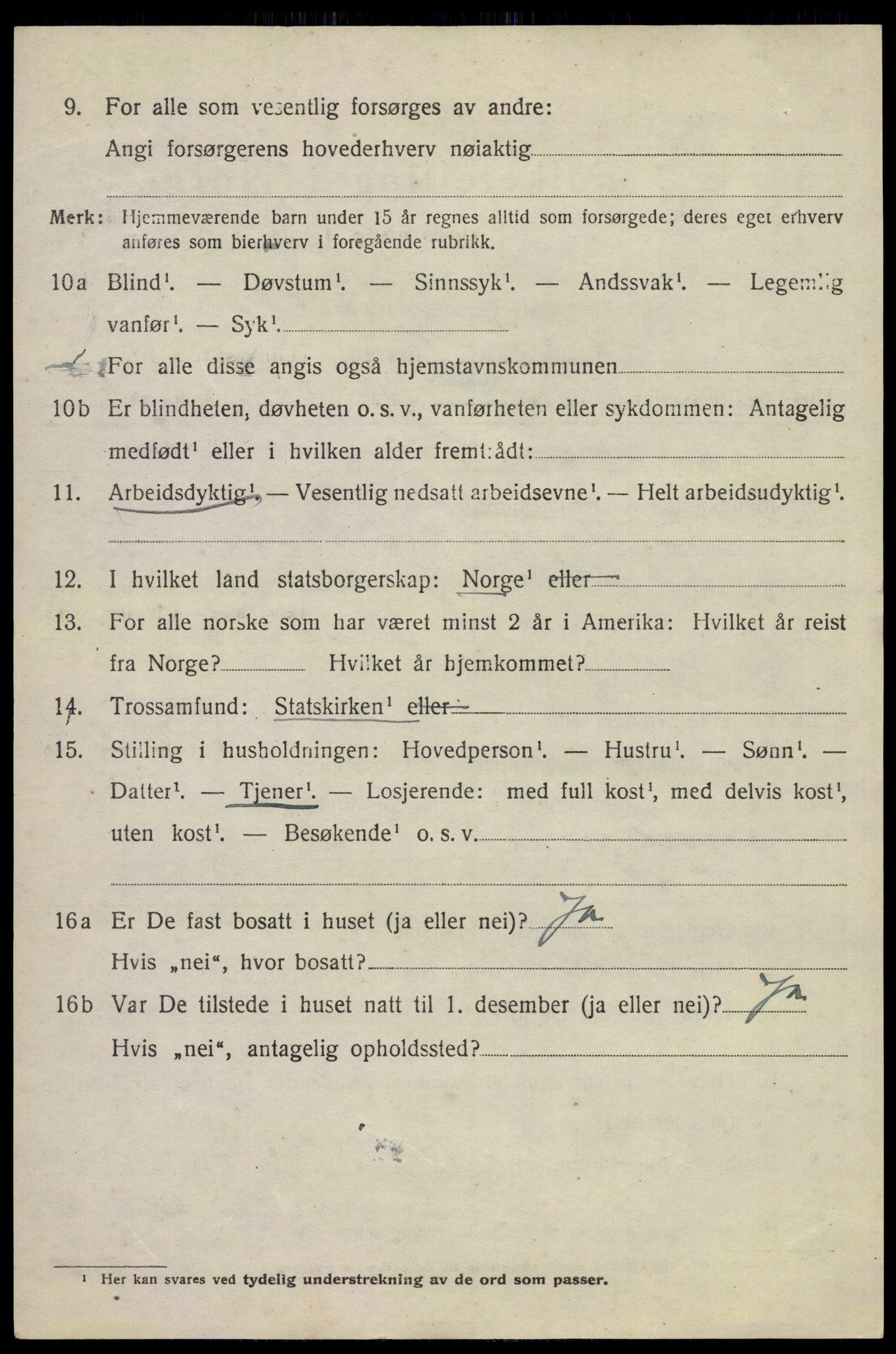 SAKO, 1920 census for Sem, 1920, p. 15912