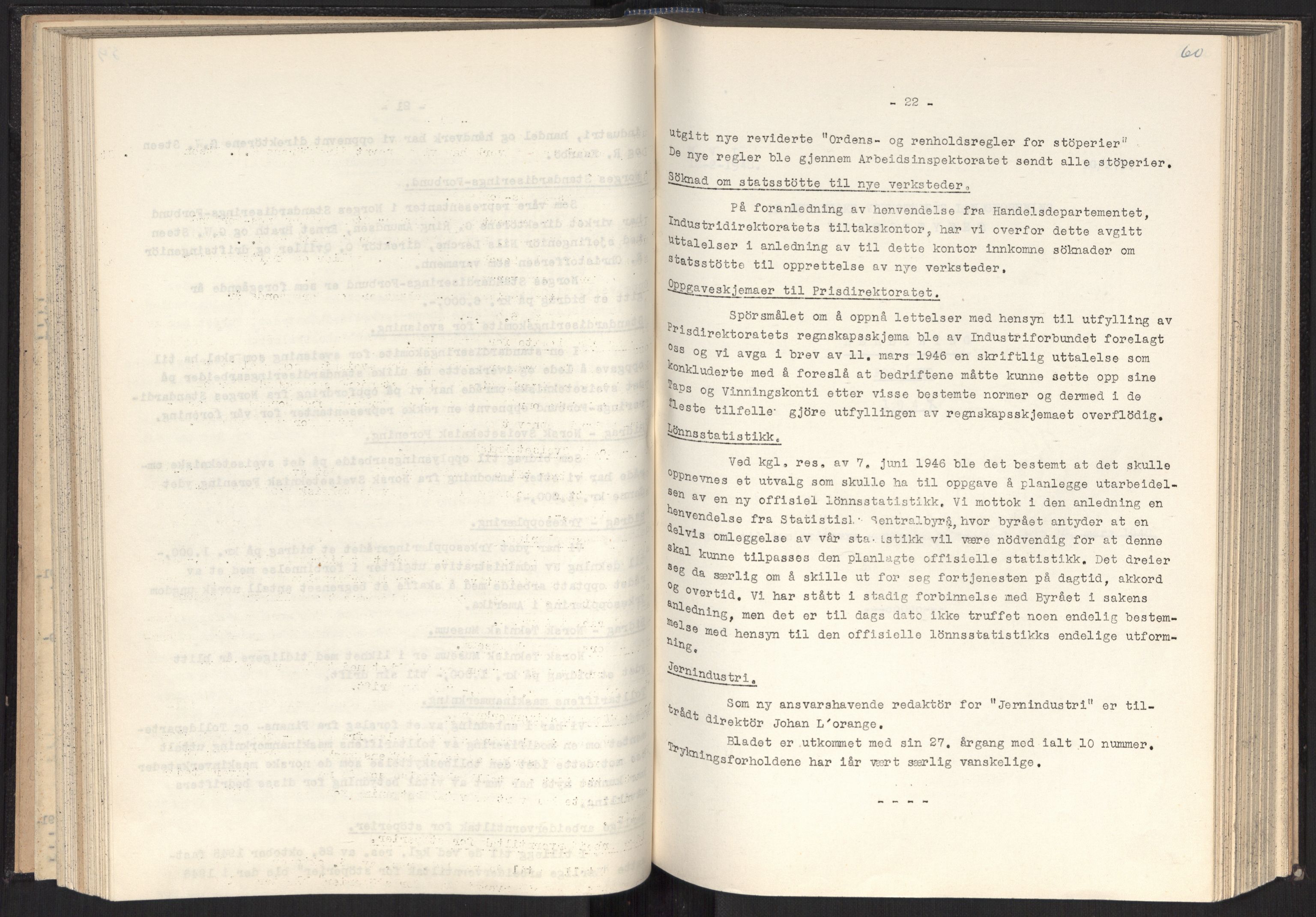 Teknologibedriftenes Landsforening TBL, RA/PA-1700/A/Ad/L0007: Årsberetning med register, 1940-1951, p. 60