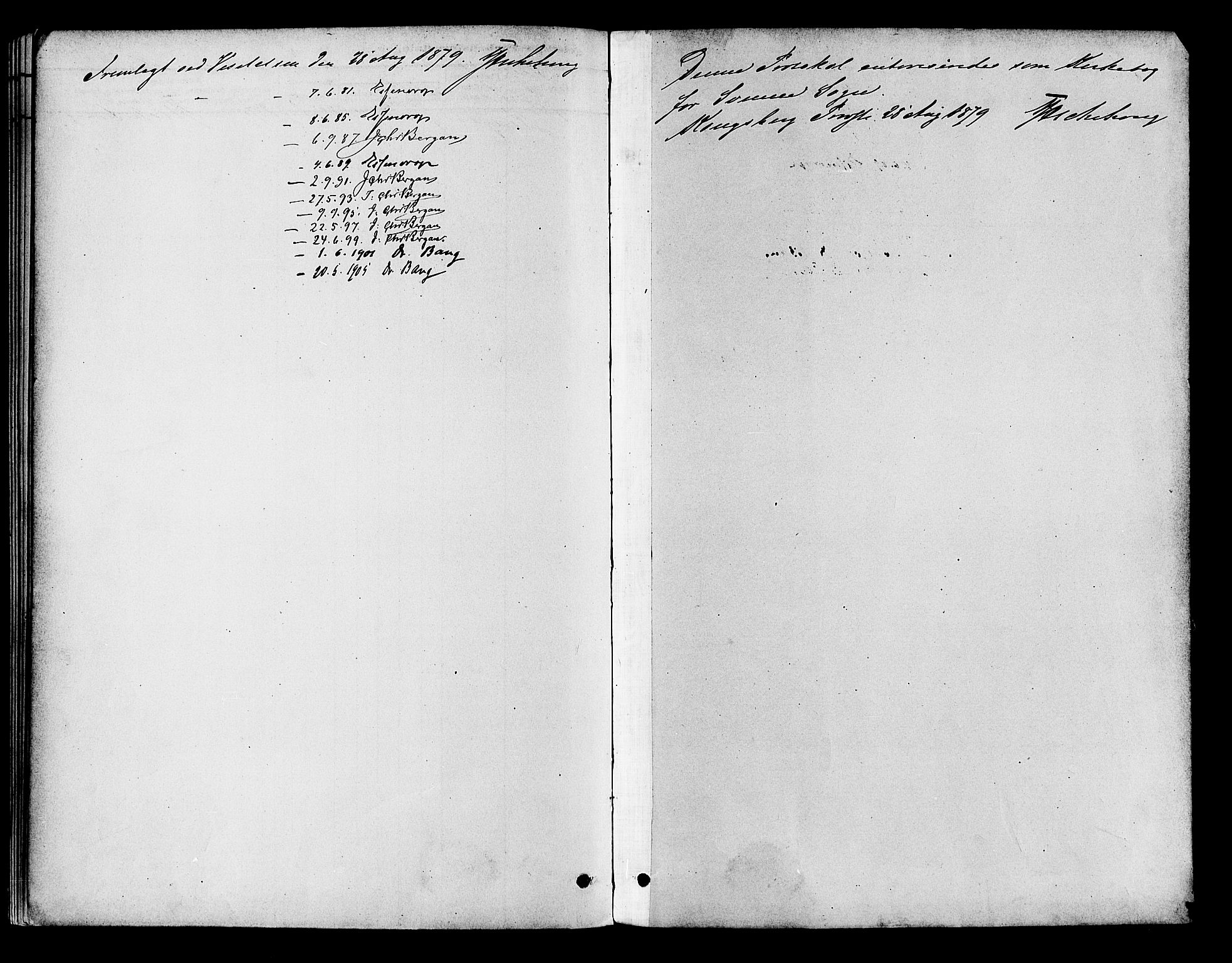 Flesberg kirkebøker, AV/SAKO-A-18/F/Fb/L0001: Parish register (official) no. II 1, 1879-1907