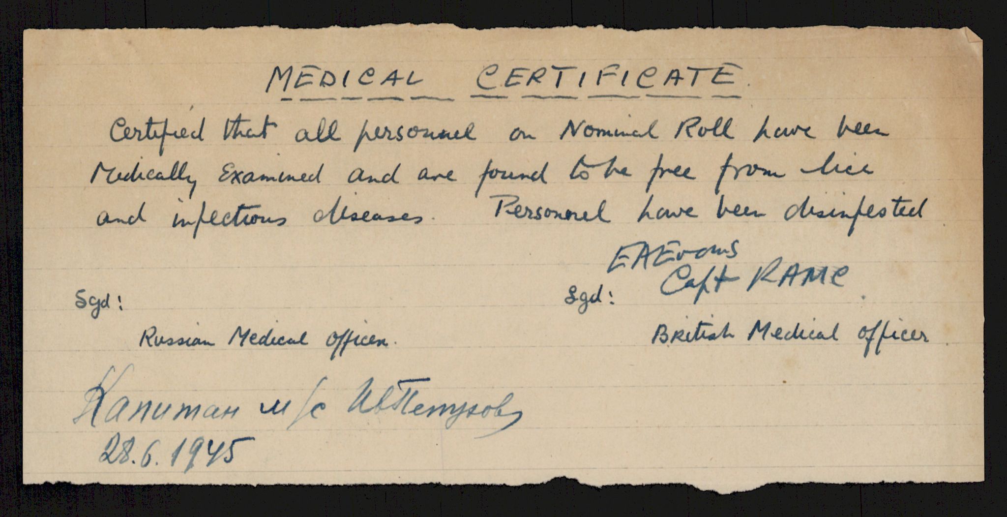 Flyktnings- og fangedirektoratet, Repatrieringskontoret, AV/RA-S-1681/D/Db/L0018: Displaced Persons (DPs) og sivile tyskere, 1945-1948, p. 357