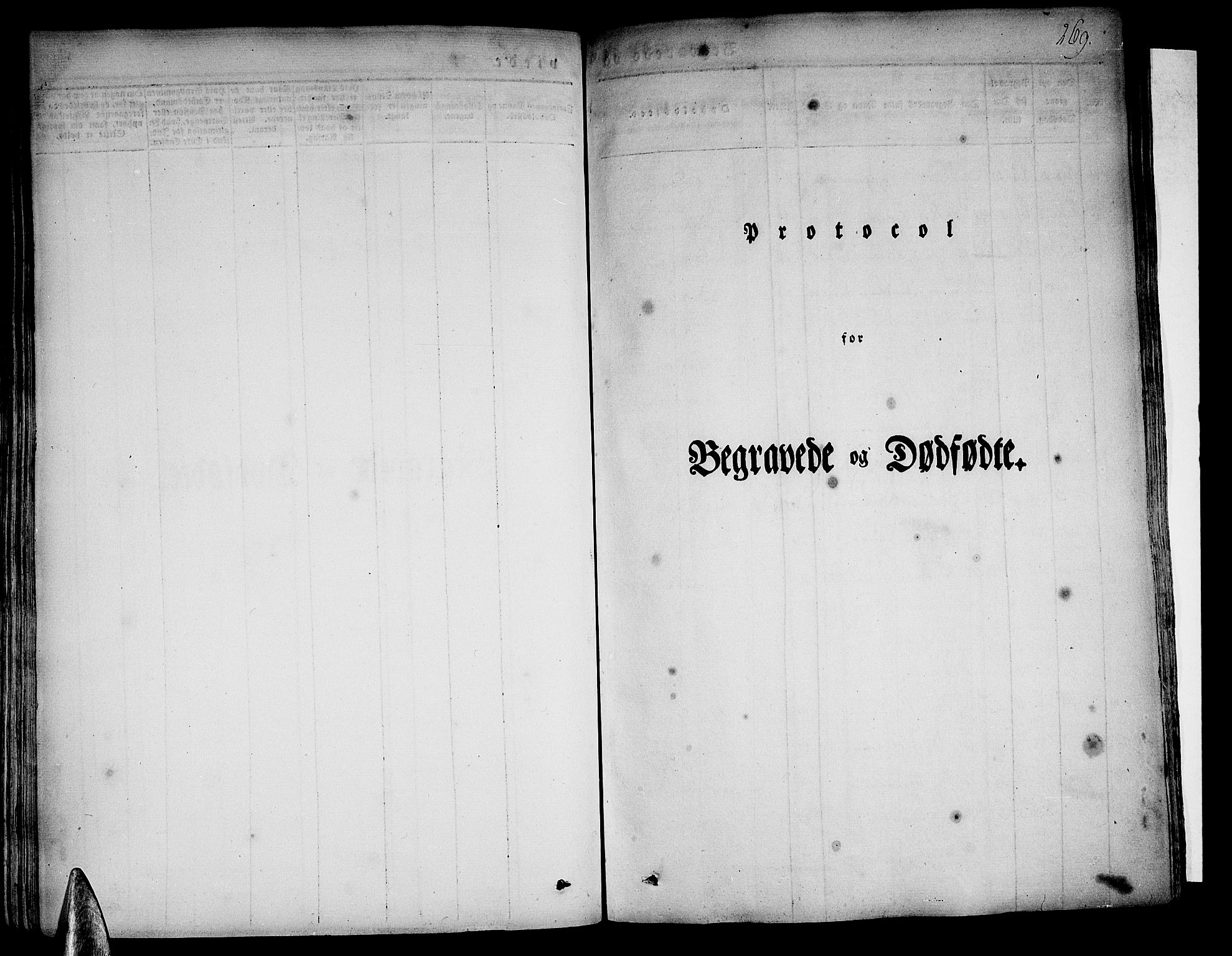 Strandebarm sokneprestembete, SAB/A-78401/H/Haa: Parish register (official) no. A 6, 1826-1843, p. 269