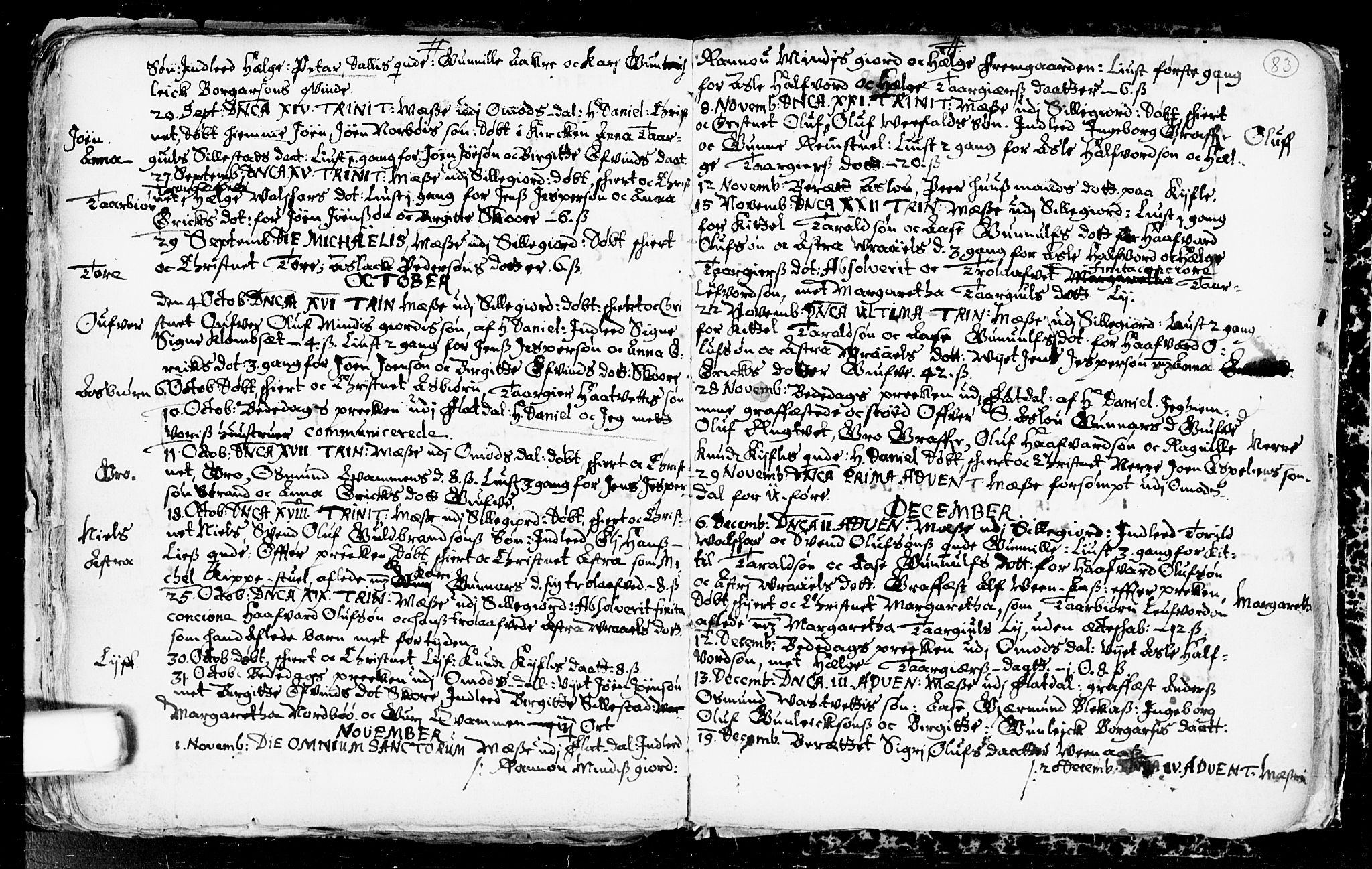 Seljord kirkebøker, SAKO/A-20/F/Fa/L0001: Parish register (official) no. I 1, 1654-1686, p. 83