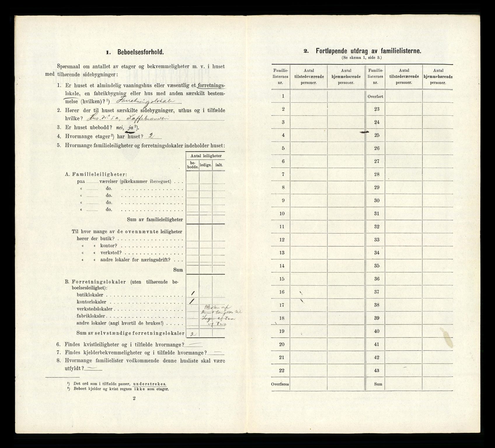 RA, 1910 census for Stavanger, 1910, p. 7535