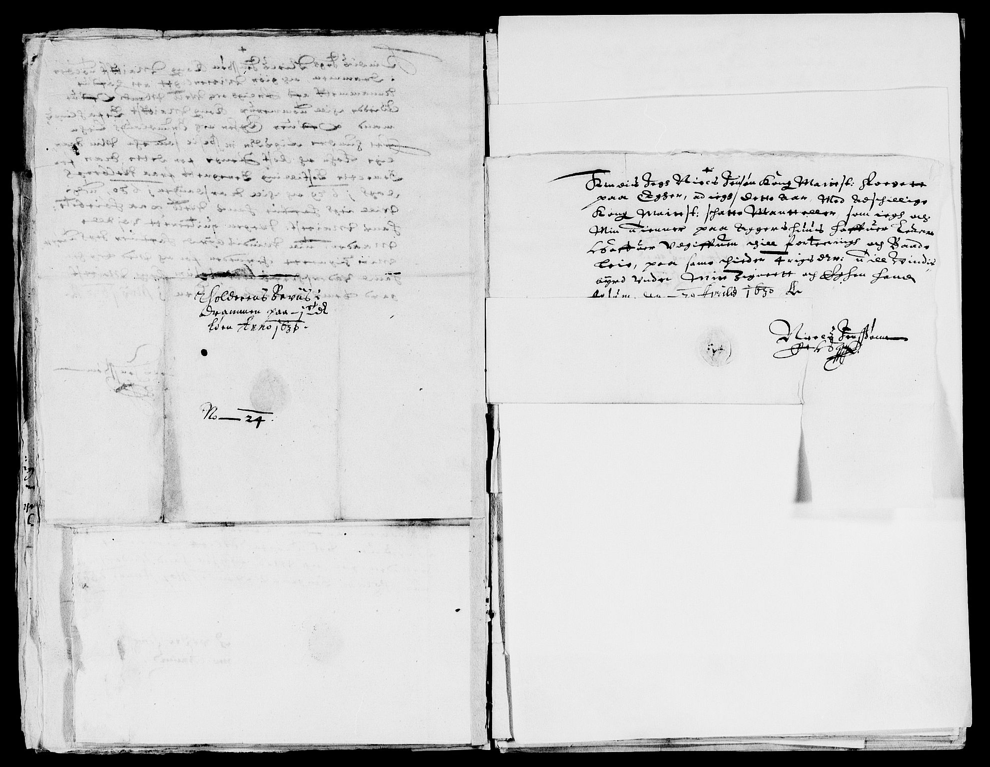 Rentekammeret inntil 1814, Reviderte regnskaper, Lensregnskaper, AV/RA-EA-5023/R/Rb/Rbl/L0003: Brunla len med Eiker len 1626-37, 1628-1631