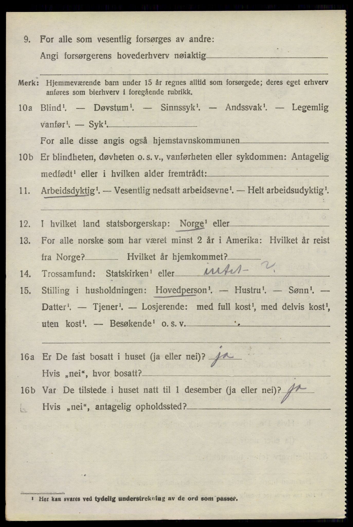 SAO, 1920 census for Asker, 1920, p. 10277