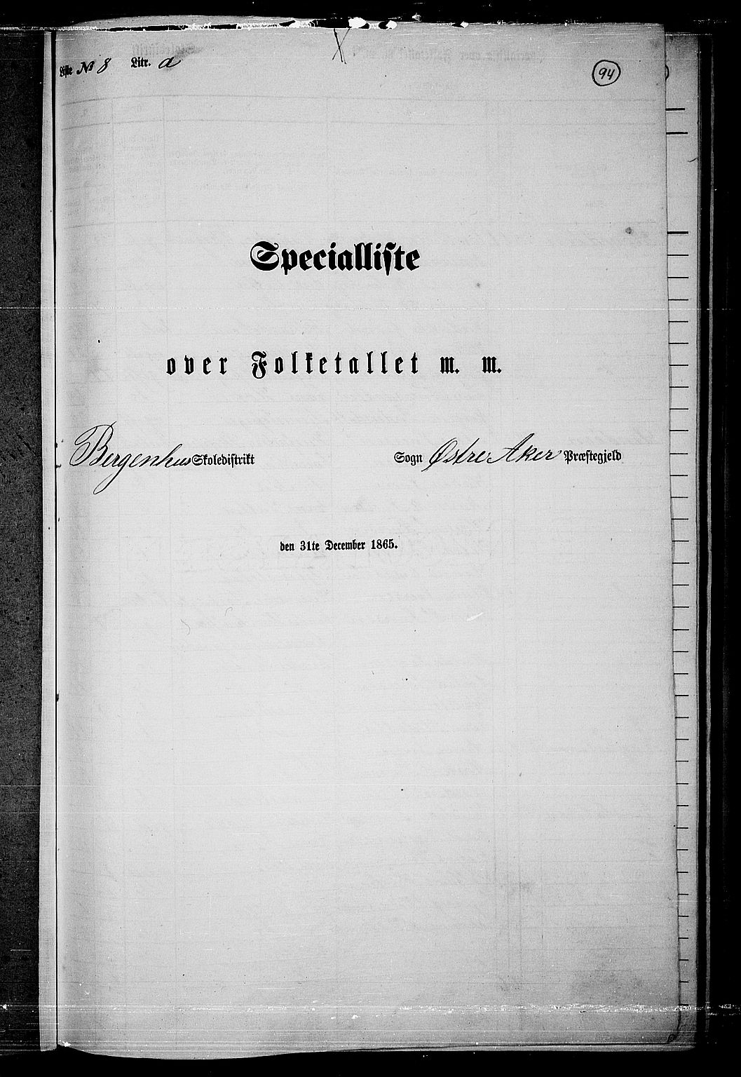 RA, 1865 census for Østre Aker, 1865, p. 318