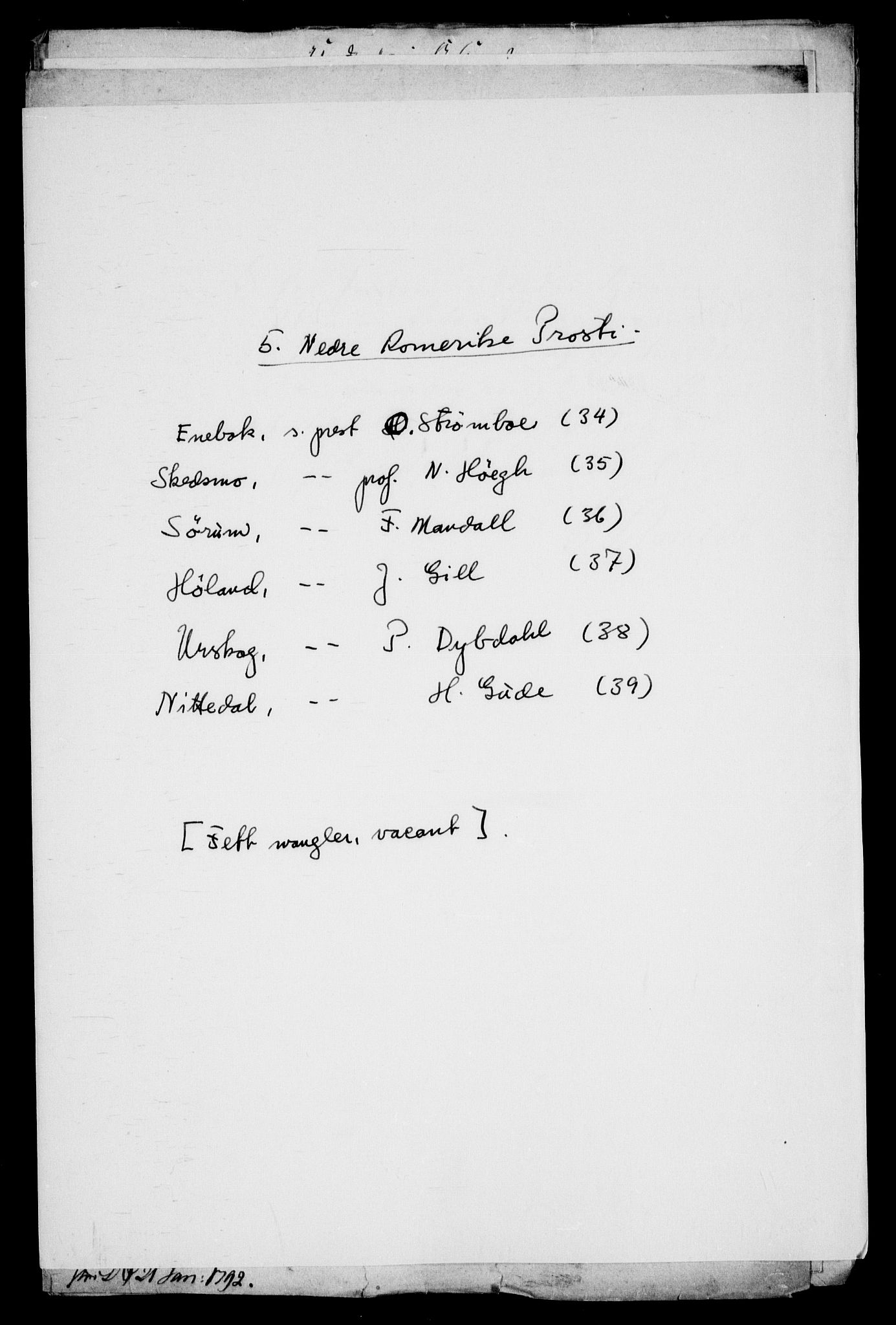 Danske Kanselli, Skapsaker, RA/EA-4061/F/L0126: Skap 16, pakke 74-76 II, 1789-1792, p. 365