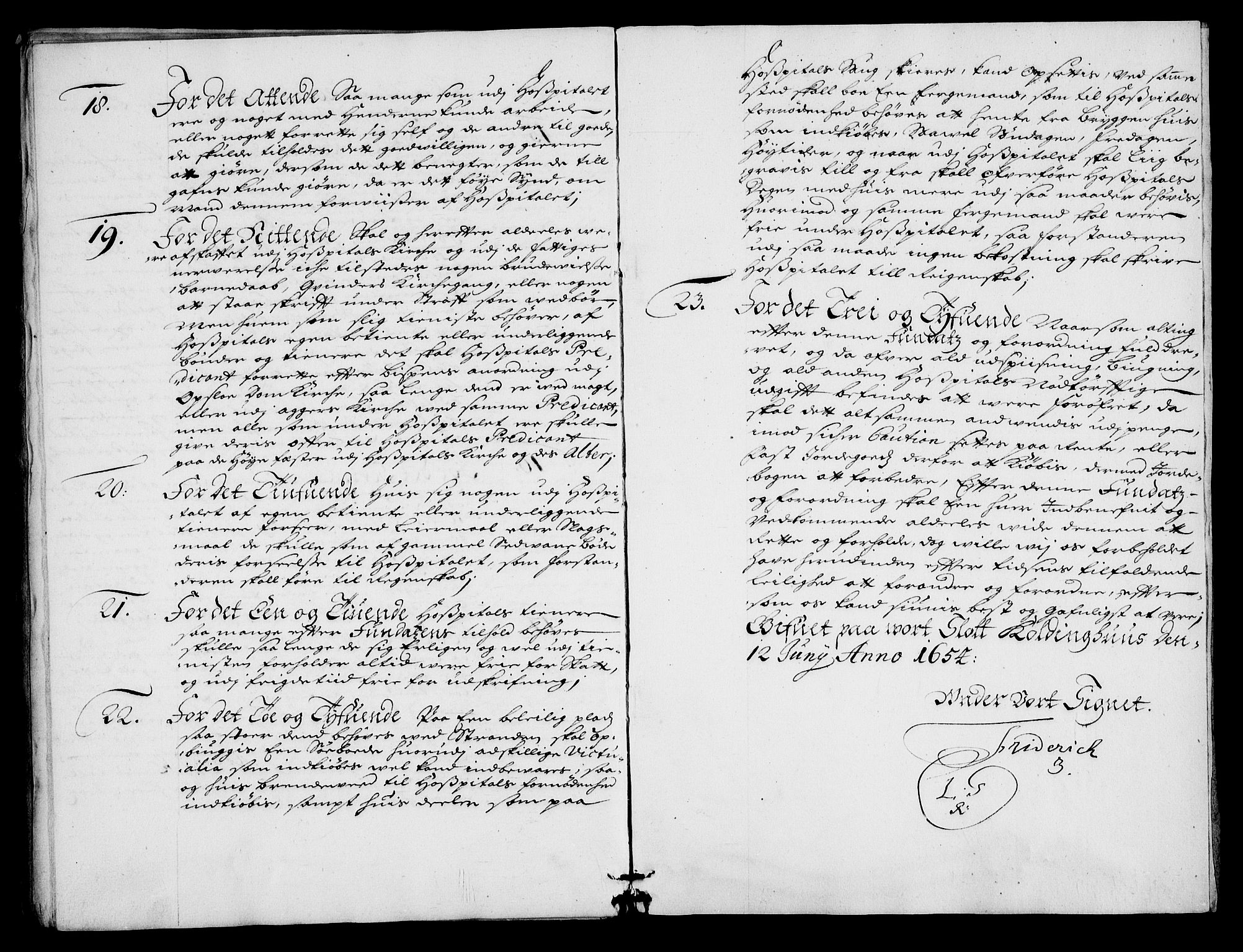 Danske Kanselli, Skapsaker, RA/EA-4061/G/L0013: Tillegg til skapsakene, 1689-1702, p. 326