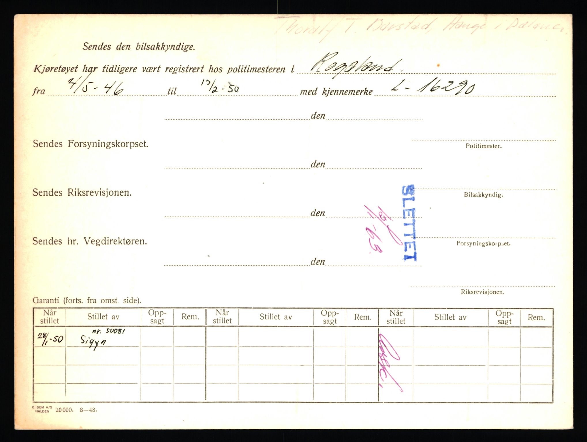 Stavanger trafikkstasjon, AV/SAST-A-101942/0/F/L0042: L-24600 - L-25233, 1930-1971, p. 56