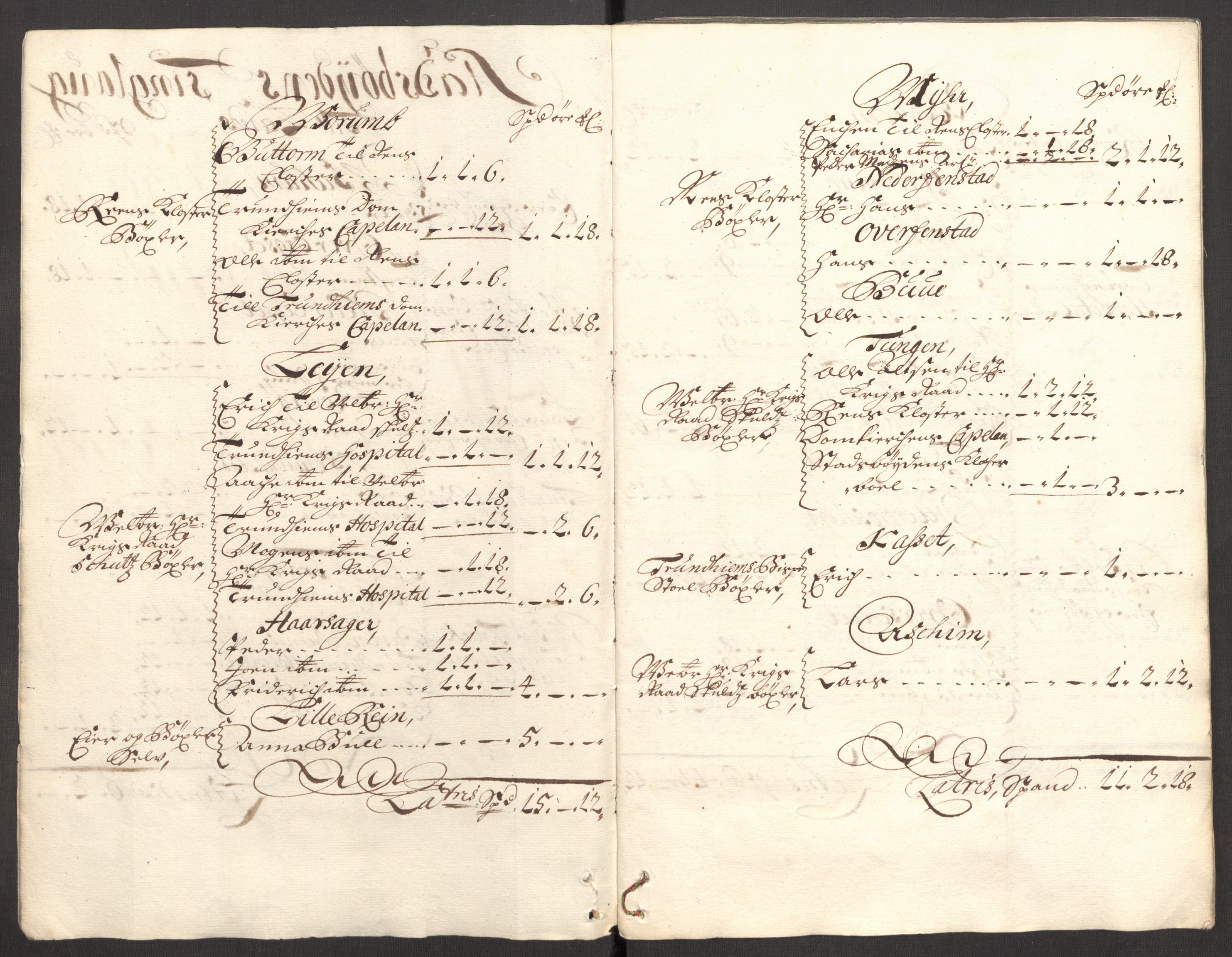 Rentekammeret inntil 1814, Reviderte regnskaper, Fogderegnskap, AV/RA-EA-4092/R57/L3854: Fogderegnskap Fosen, 1700-1701, p. 57