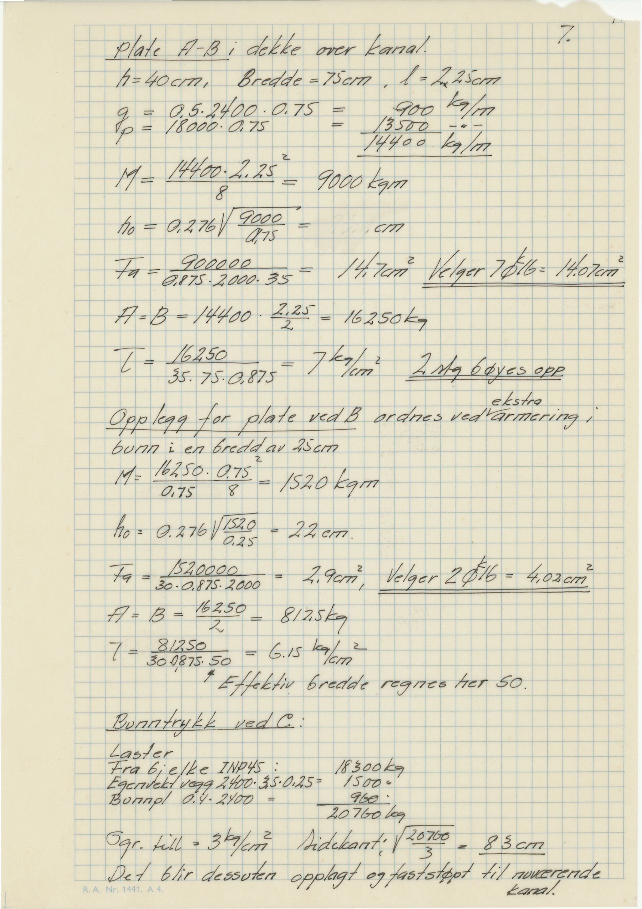 Odda smelteverk AS, KRAM/A-0157.1/T/Td/L0009: Gruppe 9. Blandingsrom og kokstørker, 1920-1970, p. 611