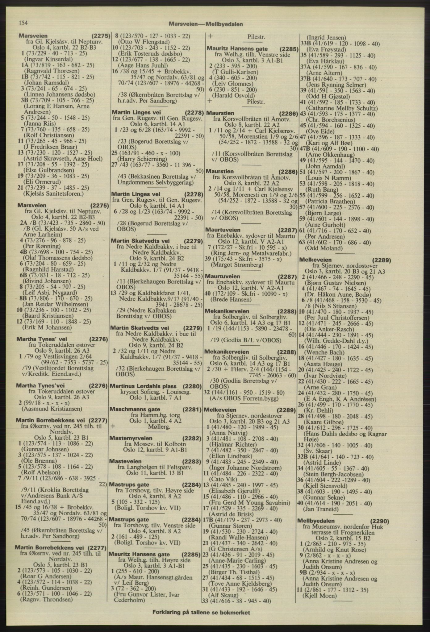 Kristiania/Oslo adressebok, PUBL/-, 1975-1976, p. 154