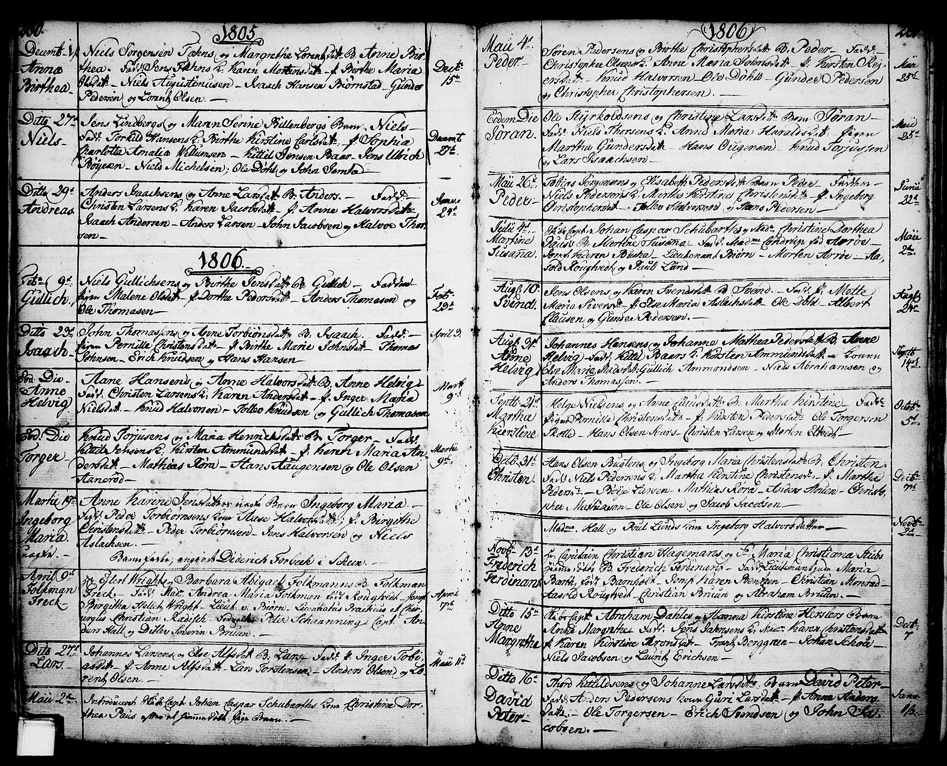 Porsgrunn kirkebøker , SAKO/A-104/F/Fa/L0001: Parish register (official) no. 1, 1764-1814, p. 230-231