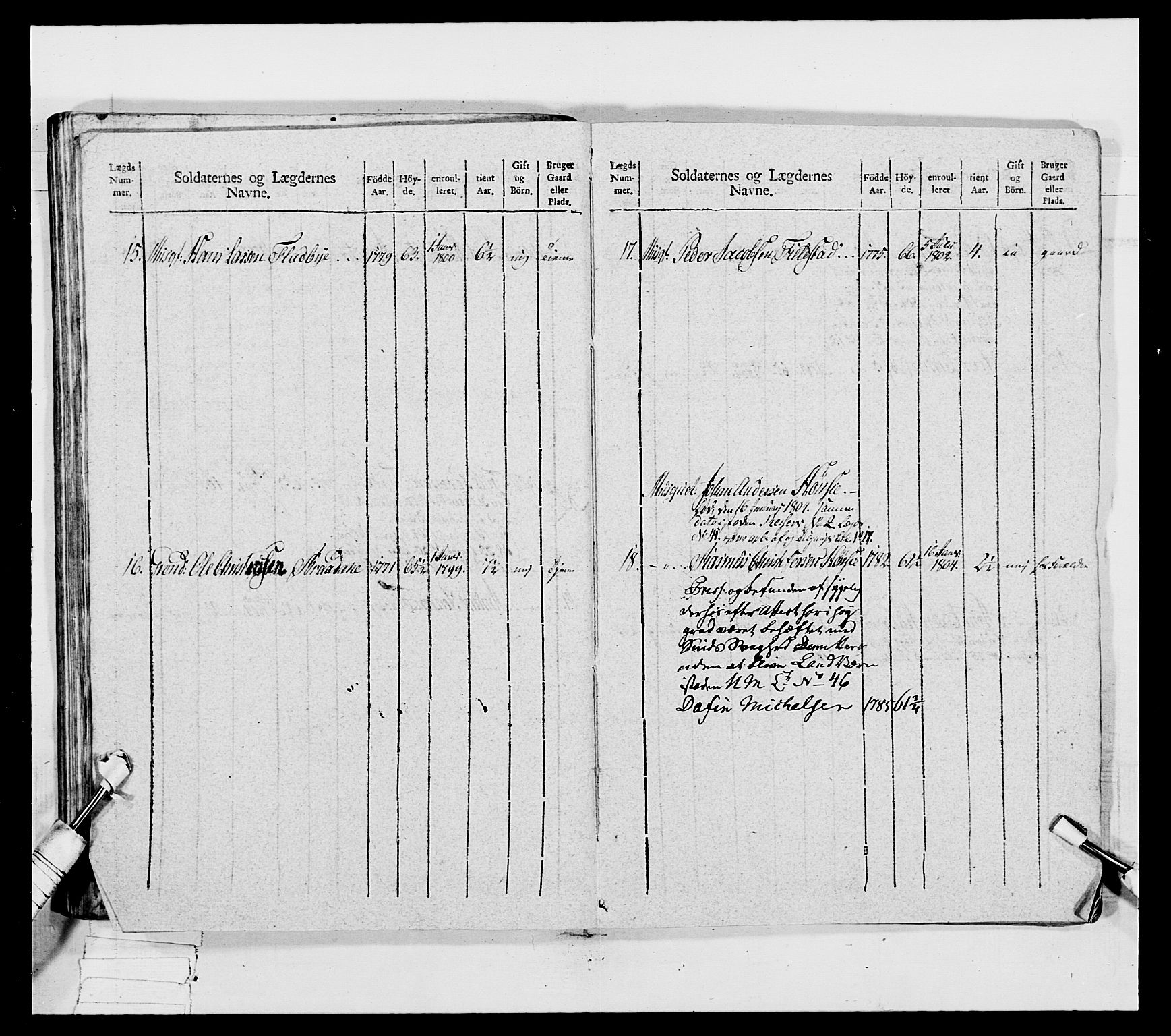 Generalitets- og kommissariatskollegiet, Det kongelige norske kommissariatskollegium, AV/RA-EA-5420/E/Eh/L0032a: Nordafjelske gevorbne infanteriregiment, 1806, p. 261