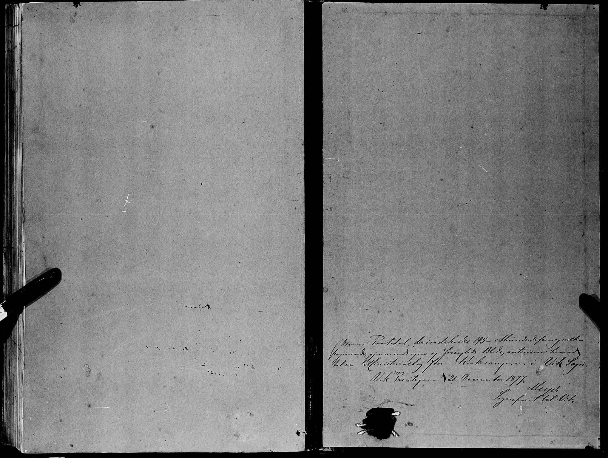 Vik sokneprestembete, AV/SAB-A-81501/H/Hab/Haba/L0003: Parish register (copy) no. A 3, 1878-1894