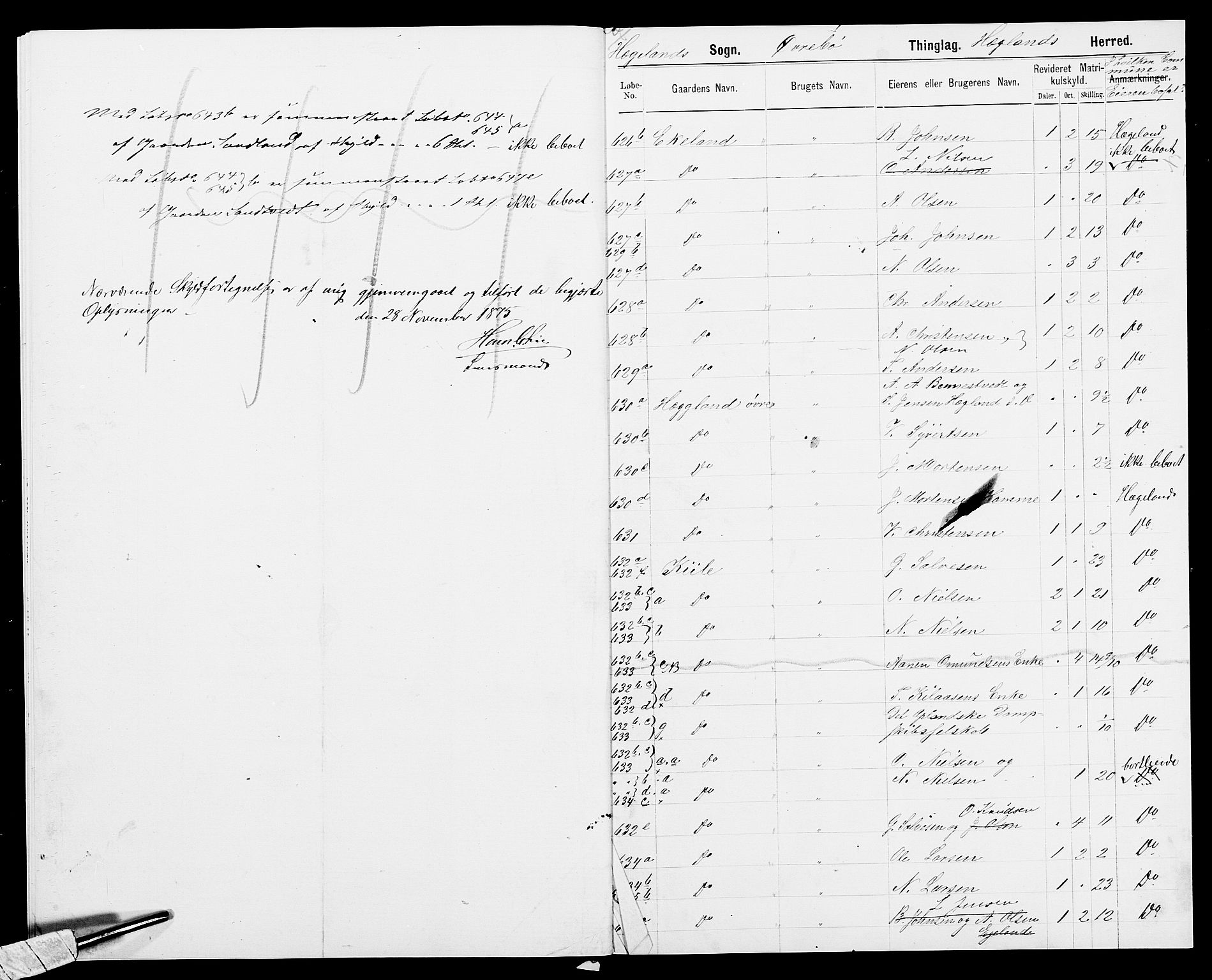 SAK, 1875 census for 1016P Øvrebø, 1875, p. 7