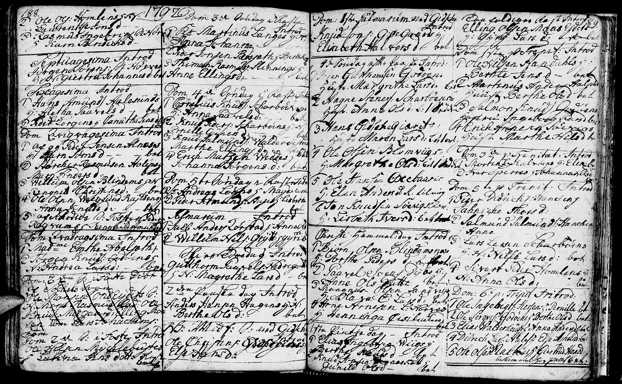 Ministerialprotokoller, klokkerbøker og fødselsregistre - Møre og Romsdal, SAT/A-1454/528/L0421: Parish register (copy) no. 528C02, 1785-1800, p. 188-189