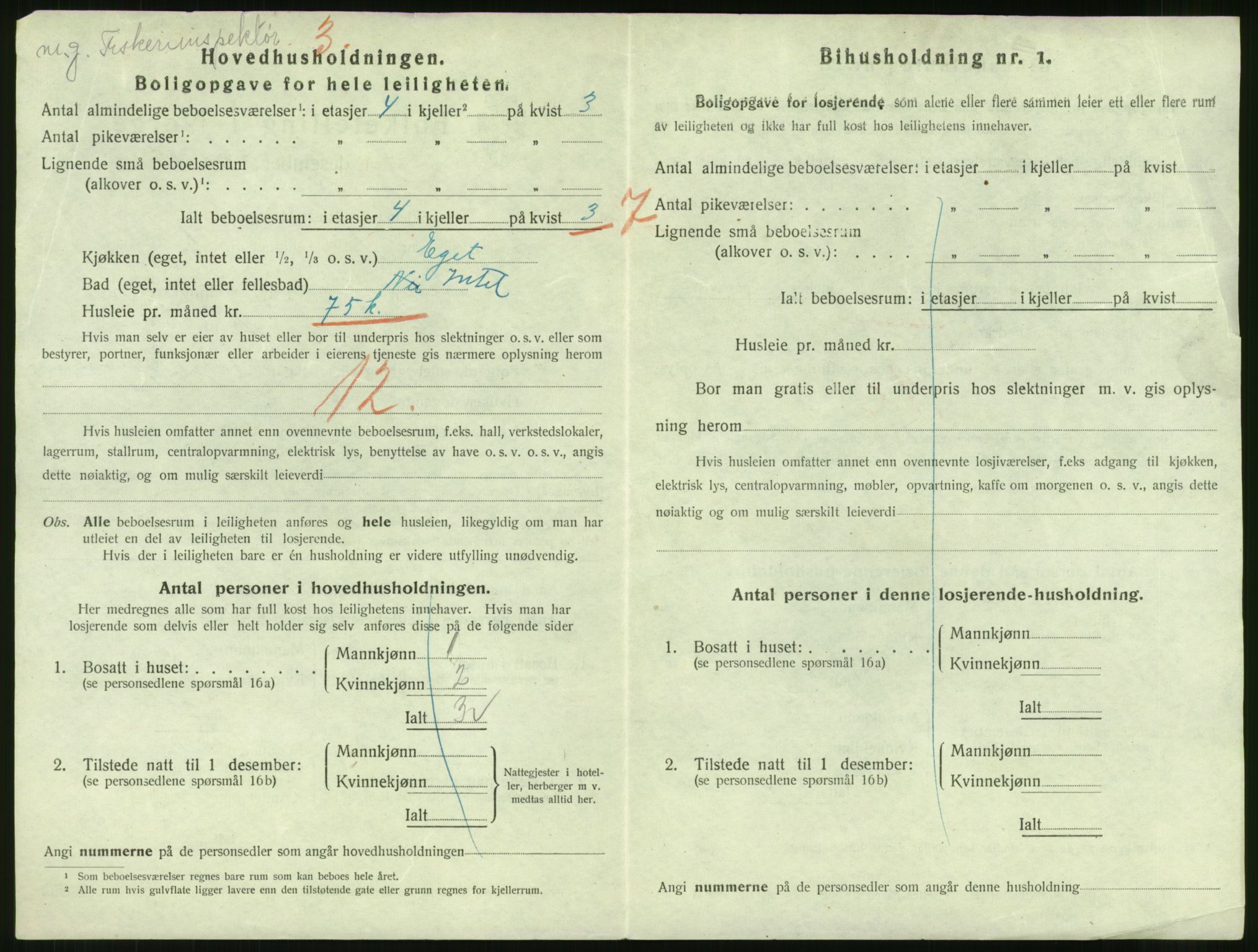 SAO, 1920 census for Hvitsten, 1920, p. 87