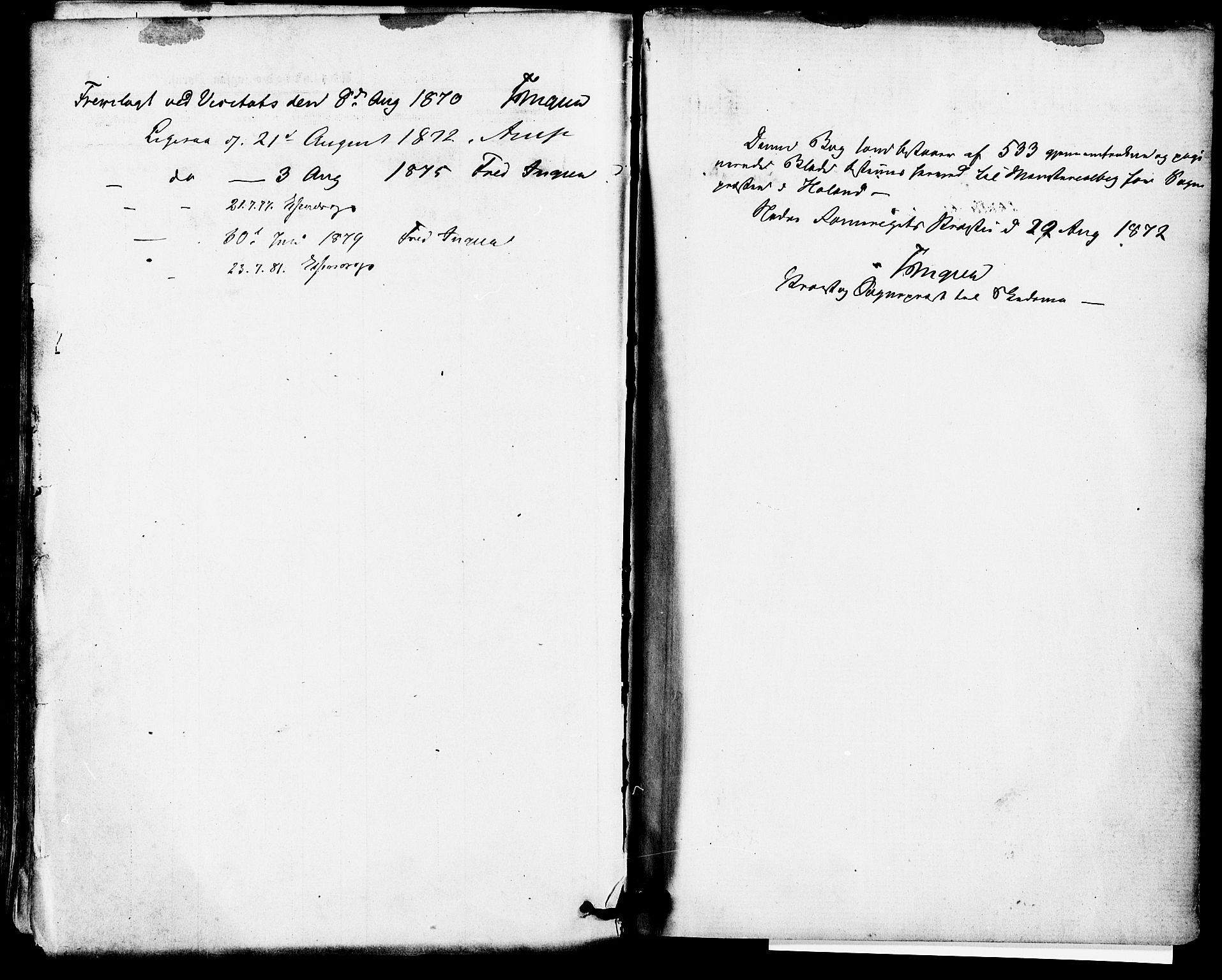 Høland prestekontor Kirkebøker, SAO/A-10346a/F/Fa/L0012.a: Parish register (official) no. I 12A, 1869-1879