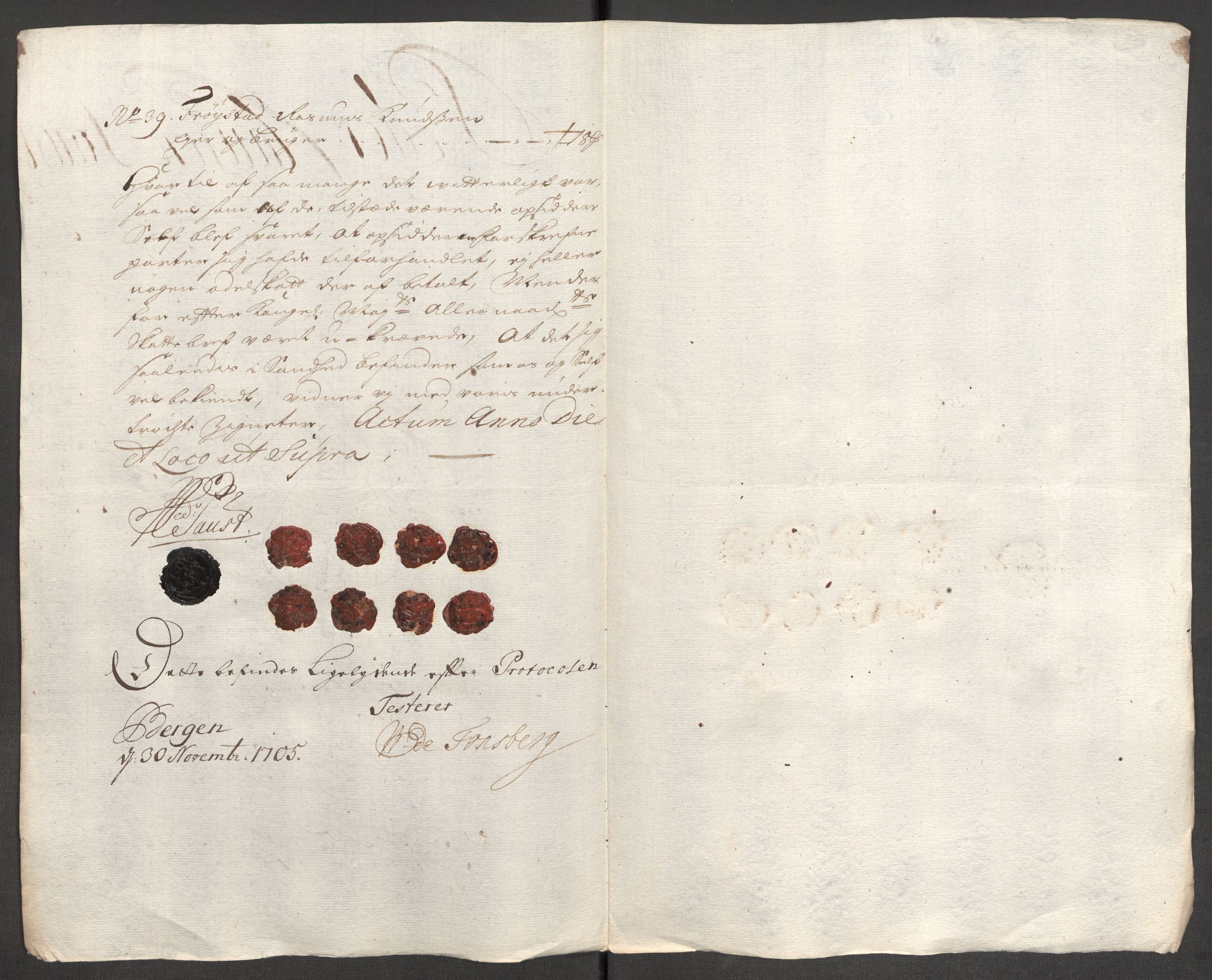 Rentekammeret inntil 1814, Reviderte regnskaper, Fogderegnskap, RA/EA-4092/R53/L3429: Fogderegnskap Sunn- og Nordfjord, 1705, p. 155