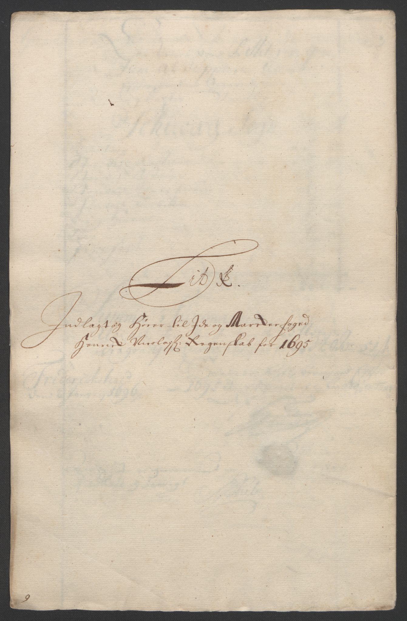 Rentekammeret inntil 1814, Reviderte regnskaper, Fogderegnskap, RA/EA-4092/R01/L0012: Fogderegnskap Idd og Marker, 1694-1695, p. 260