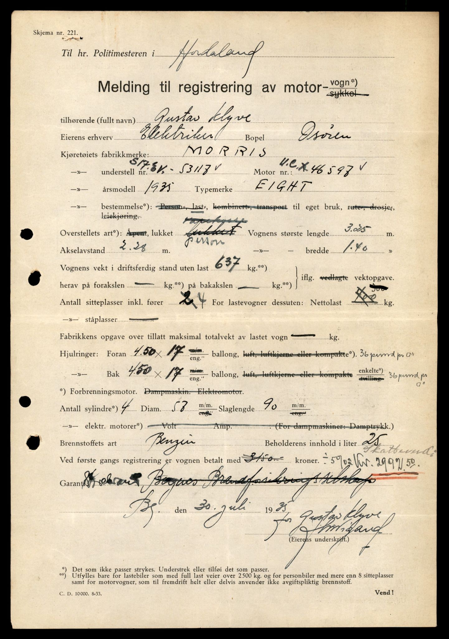 Møre og Romsdal vegkontor - Ålesund trafikkstasjon, AV/SAT-A-4099/F/Fe/L0048: Registreringskort for kjøretøy T 14721 - T 14863, 1927-1998, p. 2227