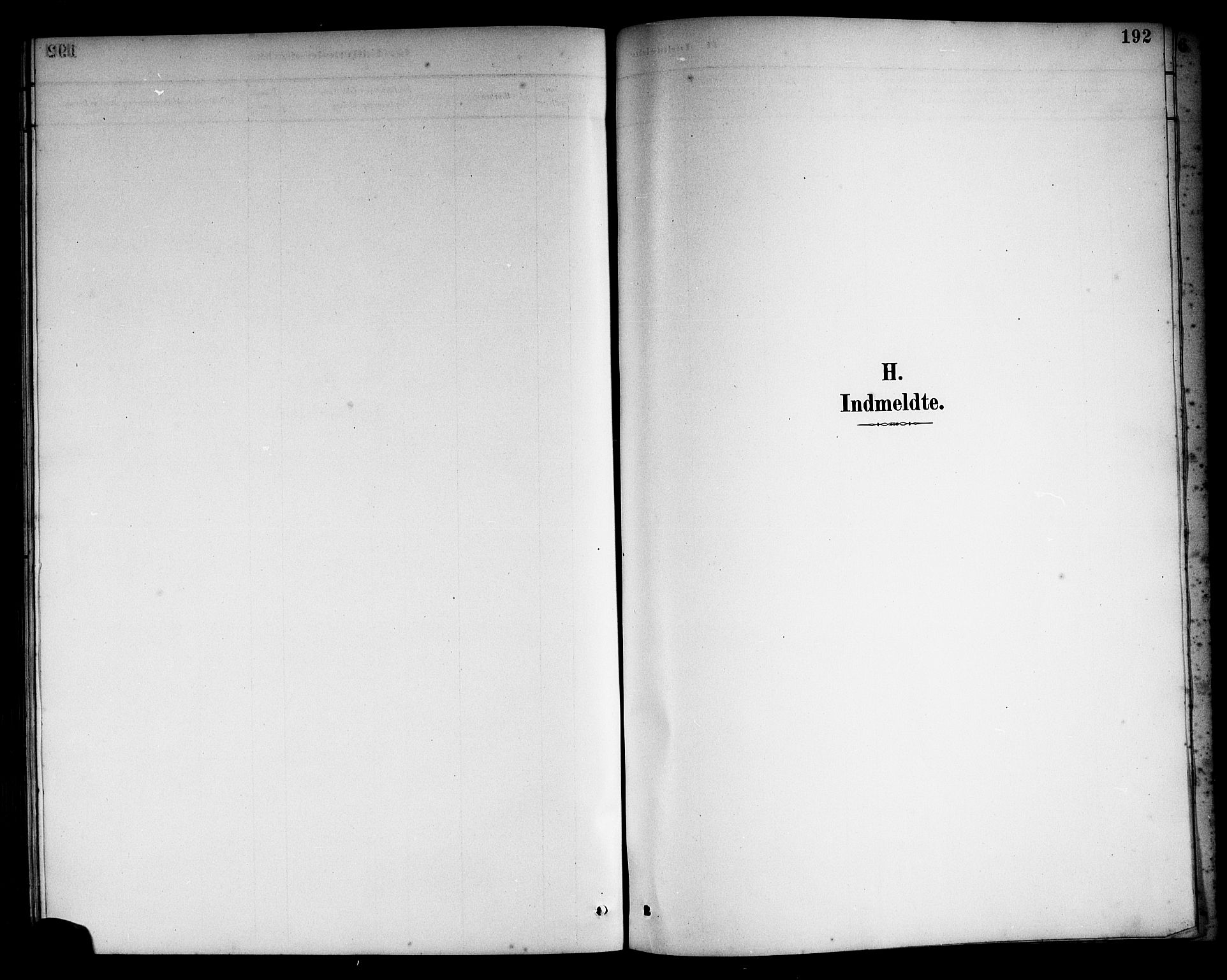 Sveio Sokneprestembete, SAB/A-78501/H/Hab: Parish register (copy) no. B 2, 1887-1911, p. 192