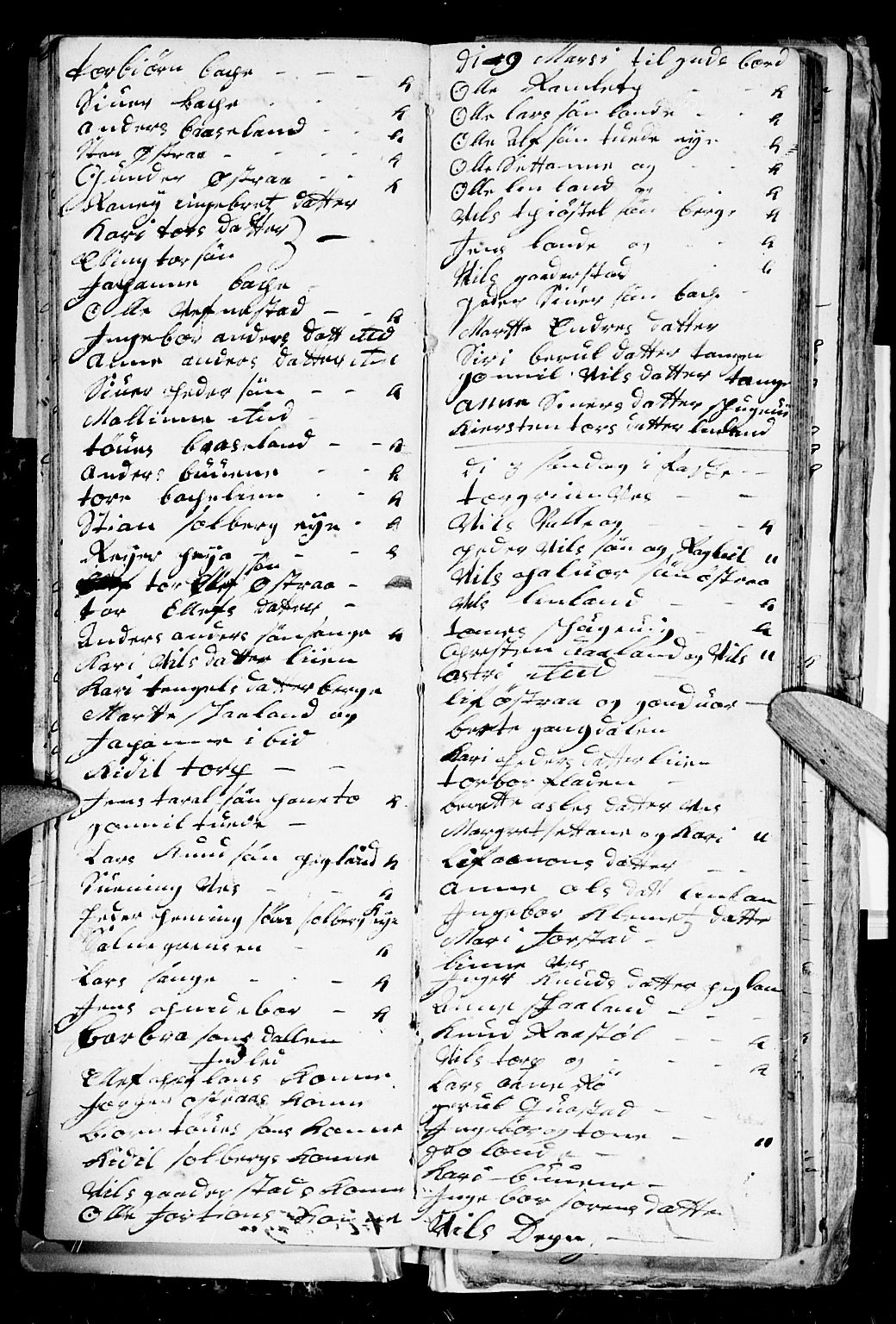 Holt sokneprestkontor, SAK/1111-0021/F/Fb/L0003: Parish register (copy) no. B 3, 1728-1730, p. 19