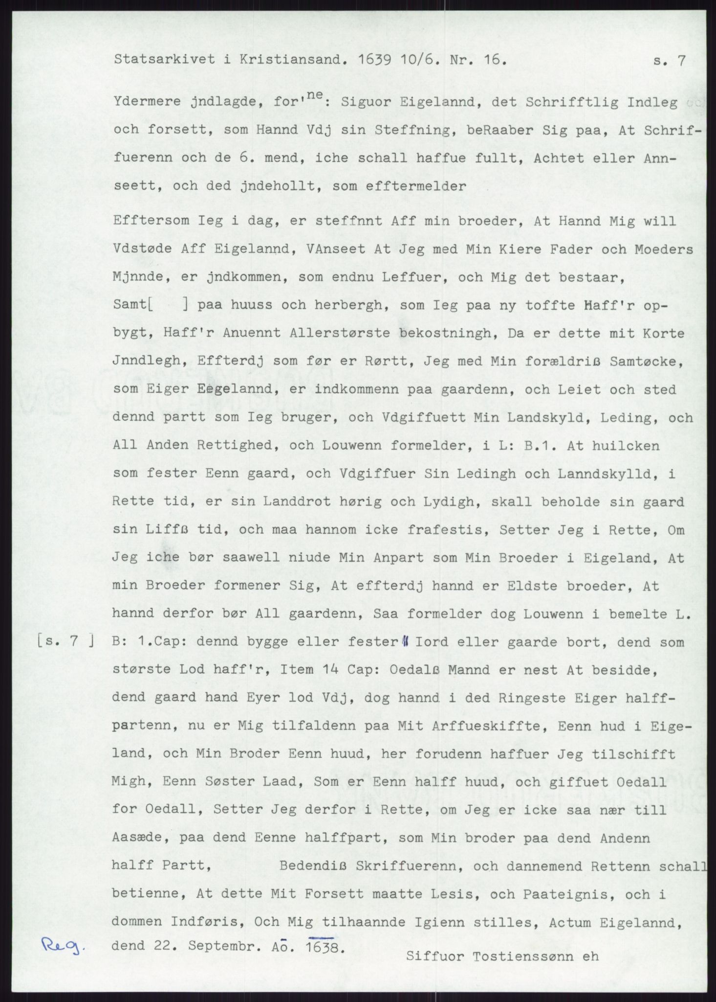 Samlinger til kildeutgivelse, Diplomavskriftsamlingen, AV/RA-EA-4053/H/Ha, p. 3022