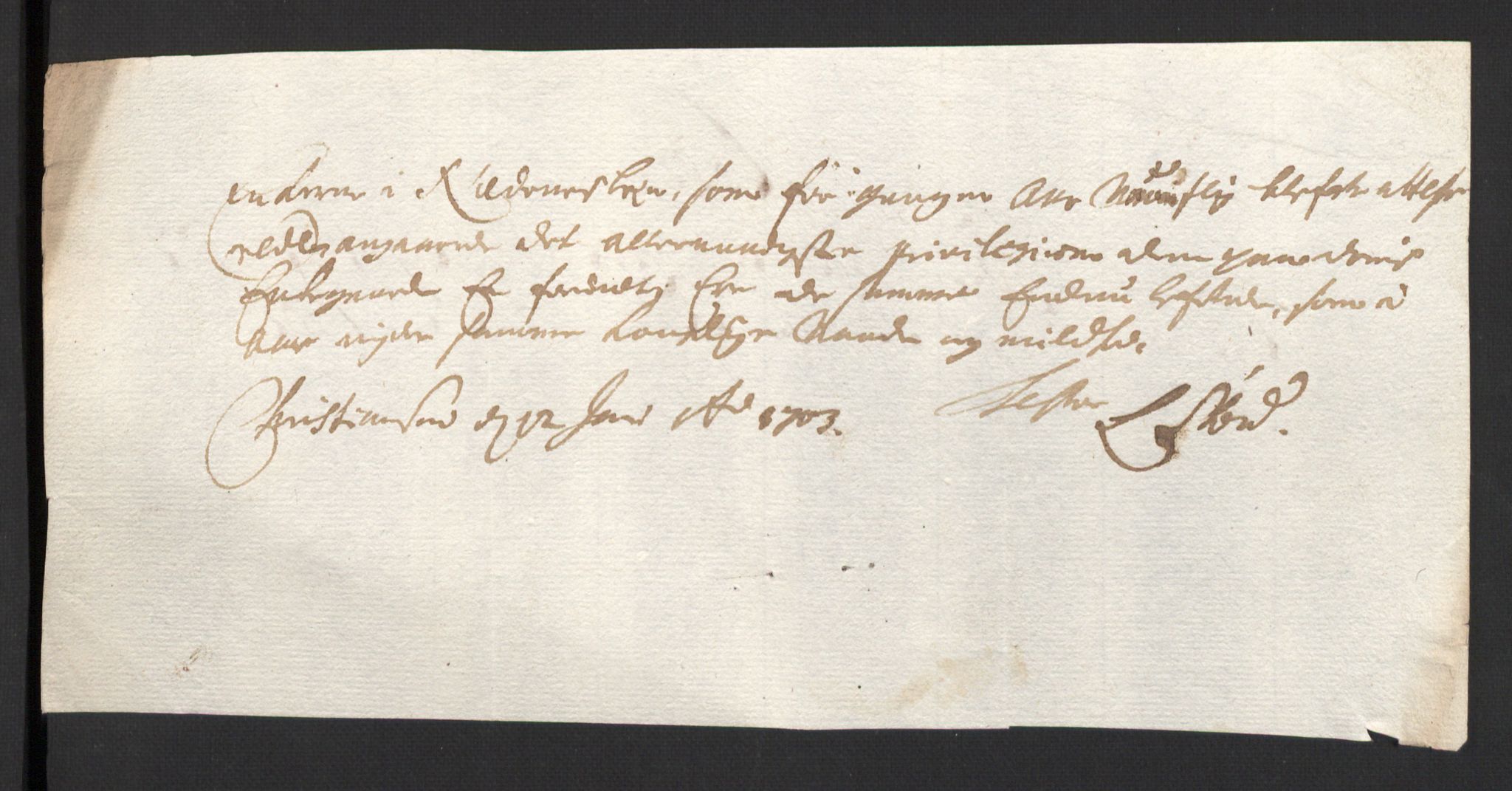 Rentekammeret inntil 1814, Reviderte regnskaper, Fogderegnskap, AV/RA-EA-4092/R39/L2316: Fogderegnskap Nedenes, 1702-1703, p. 142