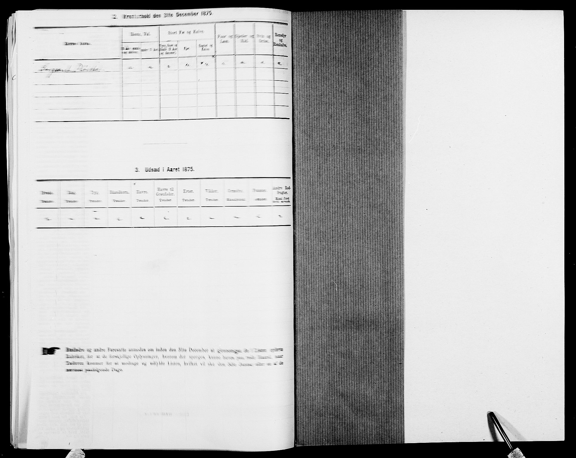 SAK, 1875 census for 0918P Austre Moland, 1875, p. 3012