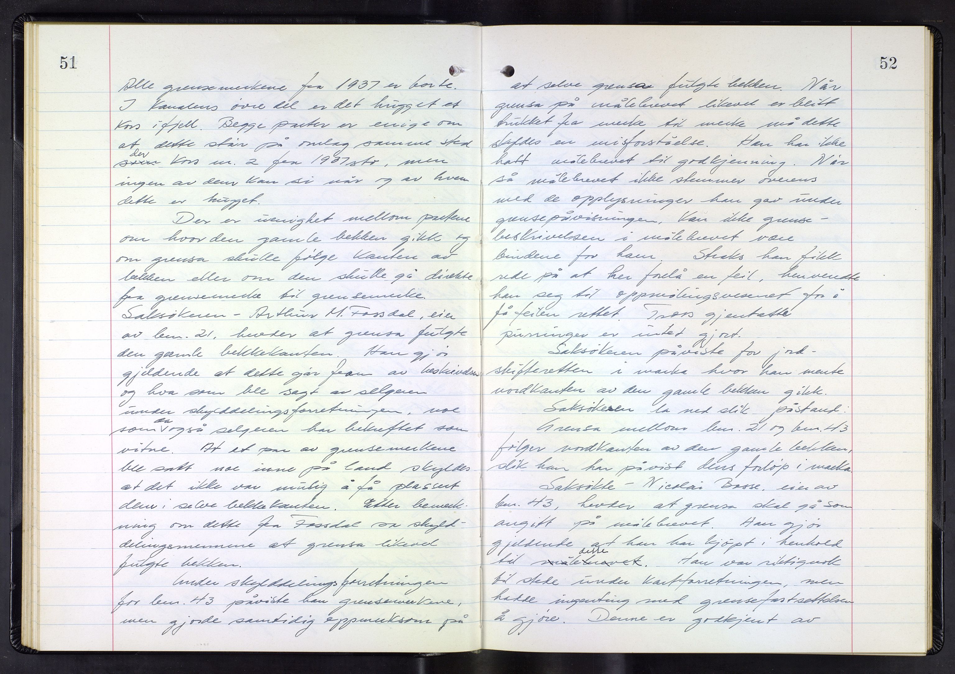 Hordaland jordskiftedøme - III Midhordland jordskiftedistrikt, AV/SAB-A-7001/A/Aa/L0042: Forhandlingsprotokoll, 1969-1973, p. 51-52