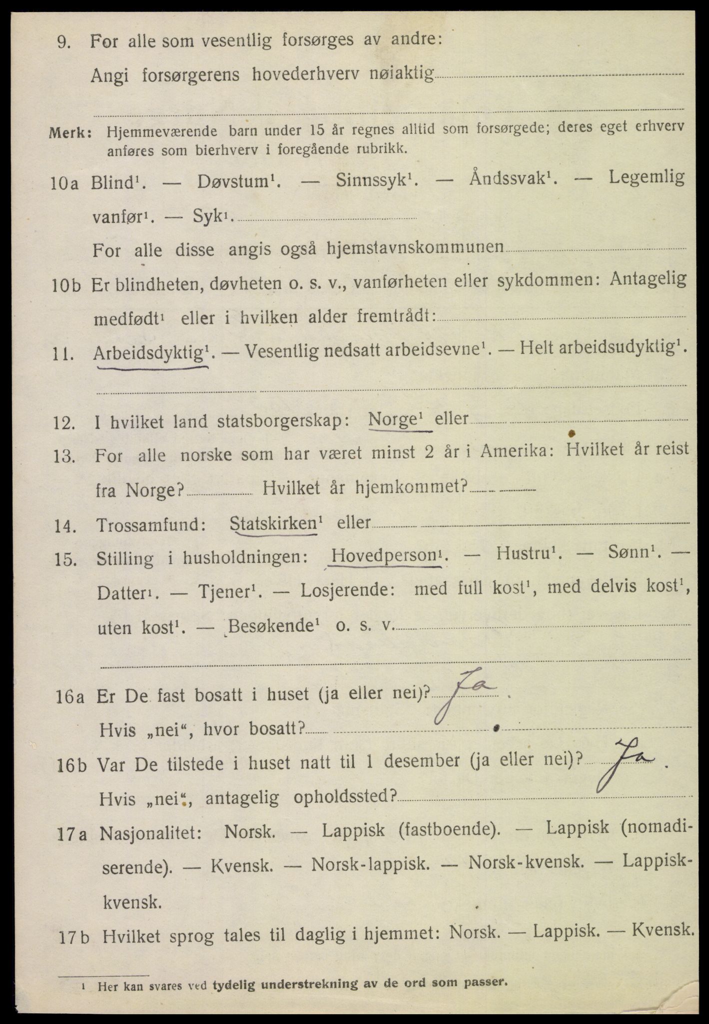 SAT, 1920 census for Bindal, 1920, p. 5898