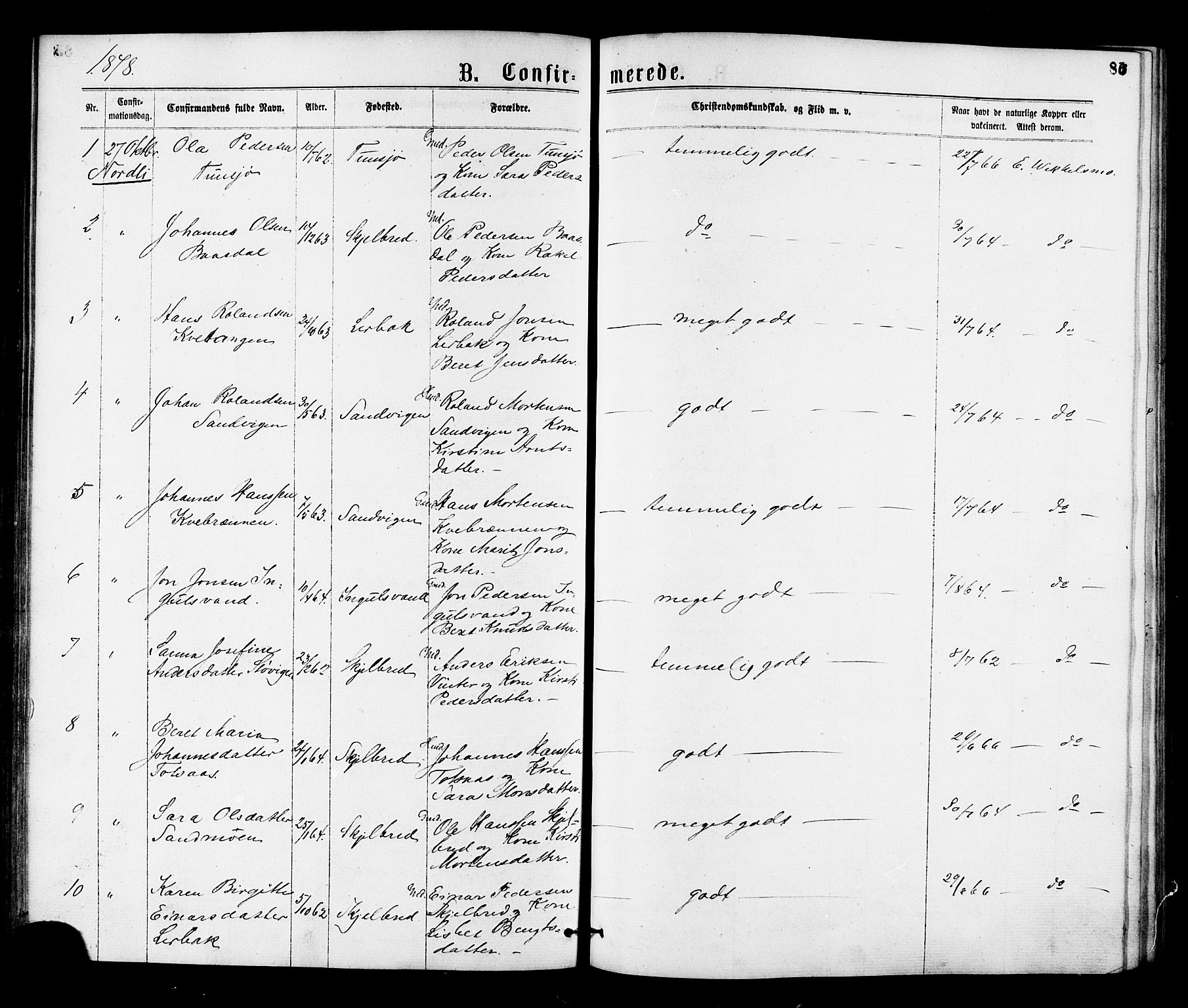 Ministerialprotokoller, klokkerbøker og fødselsregistre - Nord-Trøndelag, SAT/A-1458/755/L0493: Parish register (official) no. 755A02, 1865-1881, p. 86
