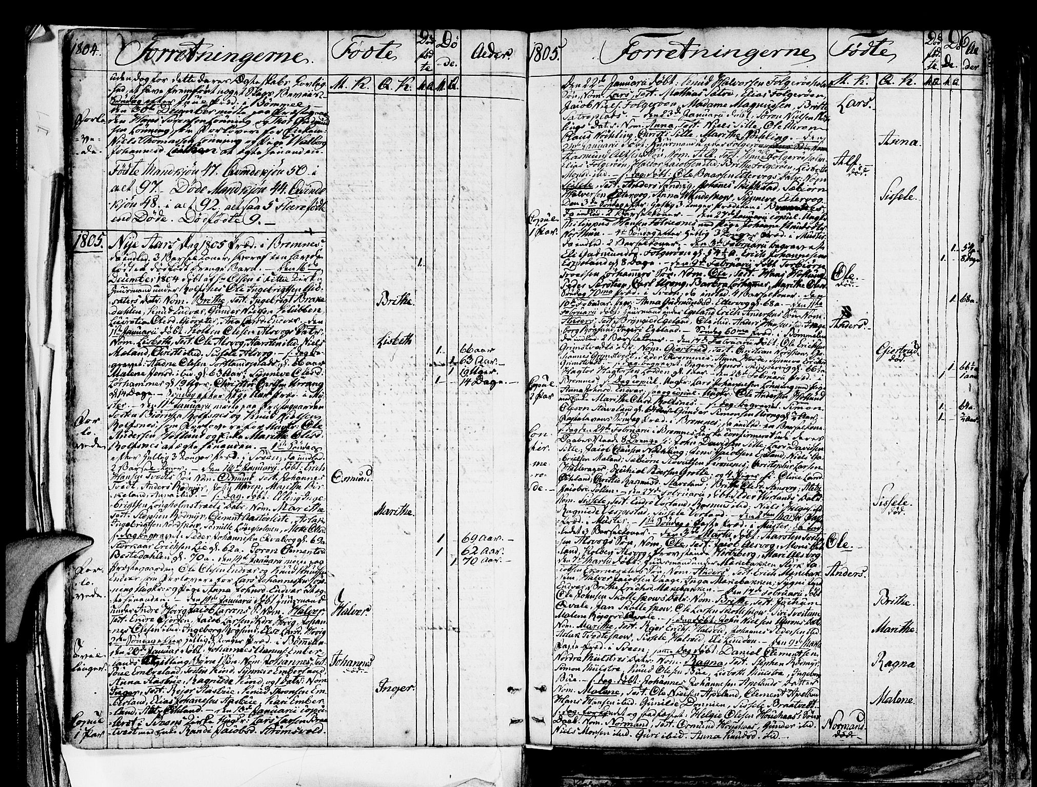 Finnås sokneprestembete, SAB/A-99925/H/Ha/Haa/Haaa/L0004: Parish register (official) no. A 4, 1804-1830, p. 6