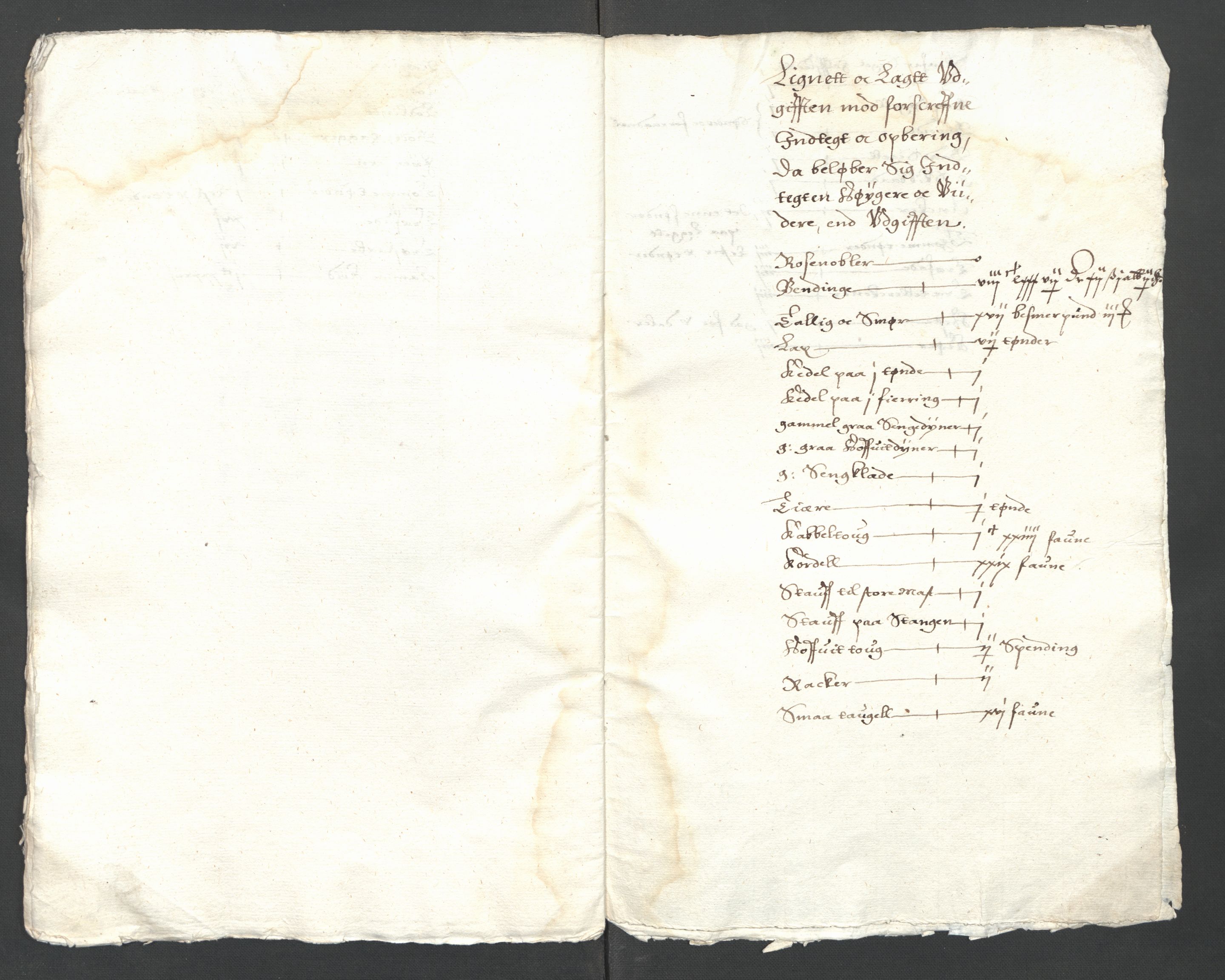 Rentekammeret inntil 1814, Reviderte regnskaper, Lensregnskaper, AV/RA-EA-5023/R/Rb/Rbr/L0003: Lista len, 1611-1614