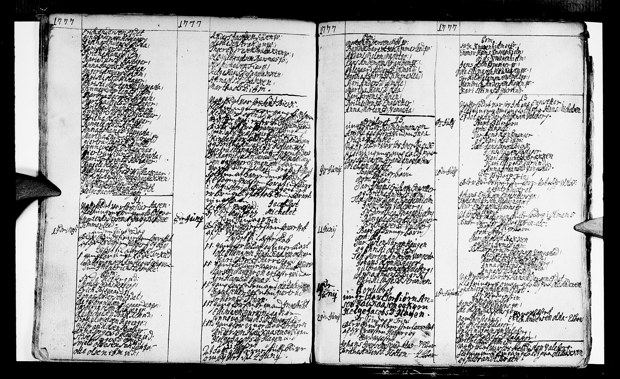 Sogndal sokneprestembete, AV/SAB-A-81301/H/Haa/Haaa/L0004: Parish register (official) no. A 4, 1747-1782