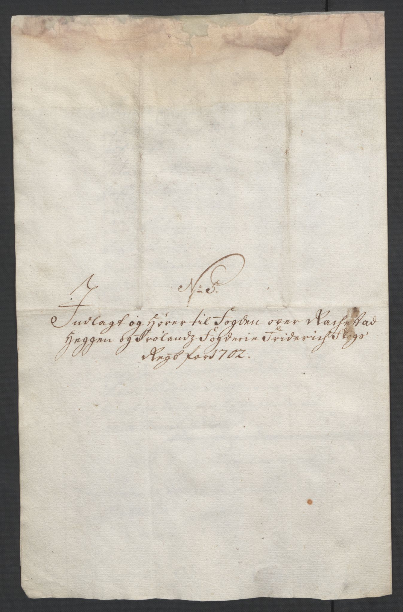 Rentekammeret inntil 1814, Reviderte regnskaper, Fogderegnskap, AV/RA-EA-4092/R07/L0294: Fogderegnskap Rakkestad, Heggen og Frøland, 1702, p. 38