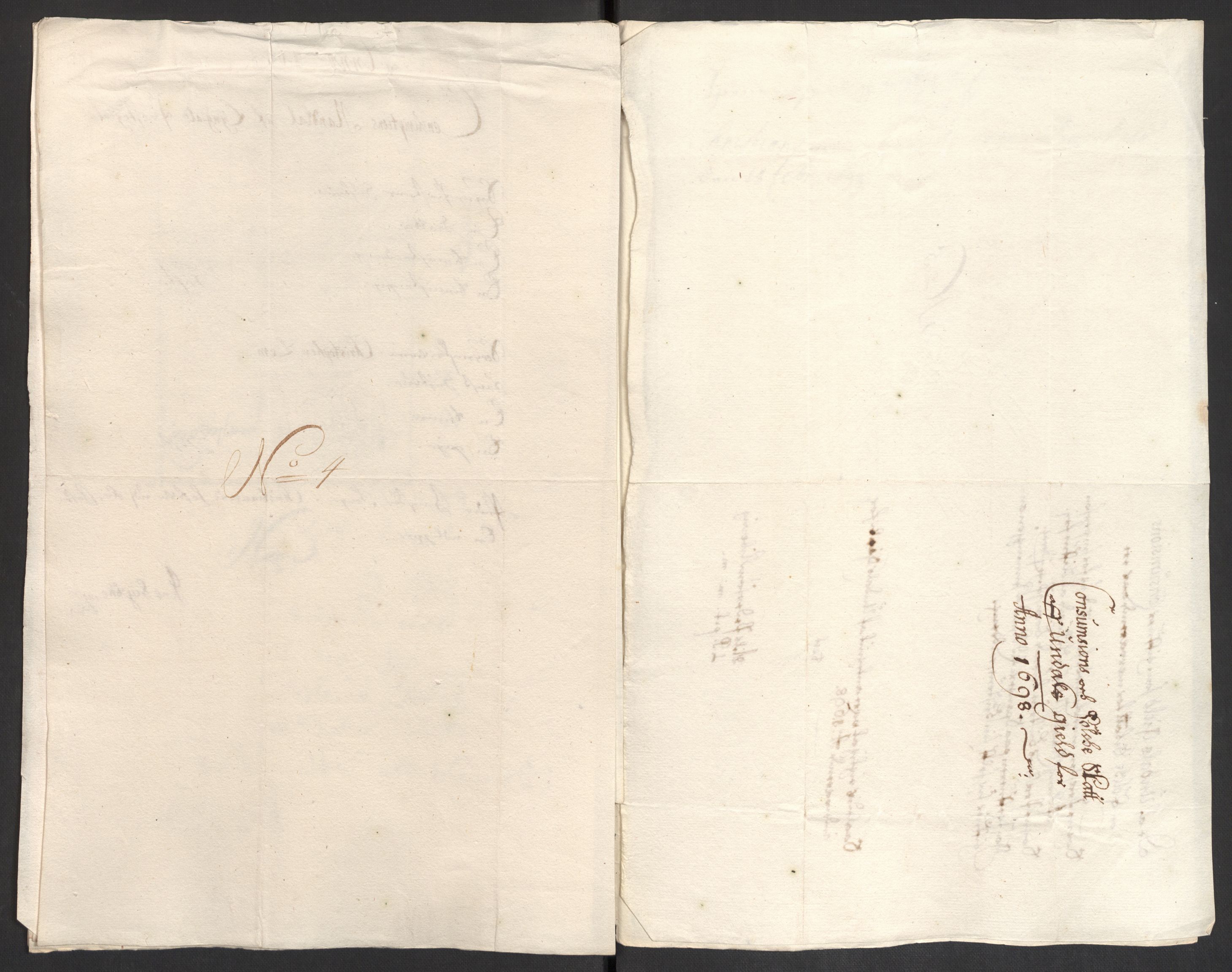 Rentekammeret inntil 1814, Reviderte regnskaper, Fogderegnskap, RA/EA-4092/R43/L2547: Fogderegnskap Lista og Mandal, 1698-1699, p. 44