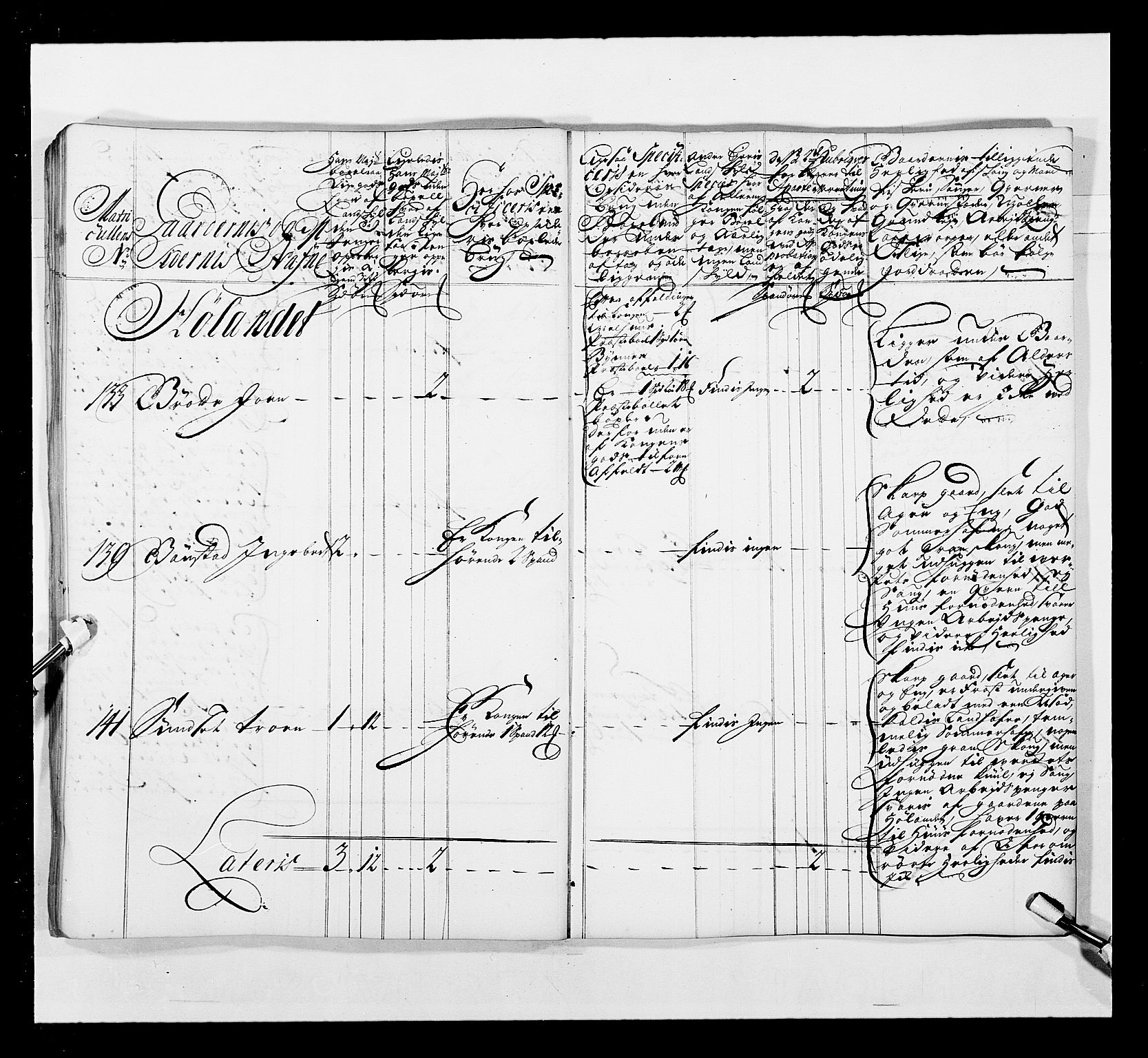 Stattholderembetet 1572-1771, RA/EA-2870/Ek/L0041/0001: Jordebøker o.a. 1720-1728 vedkommende krongodset: / Krongods i Trøndelag med Romsdal, Nordmøre og Namdal, 1726-1727, p. 217