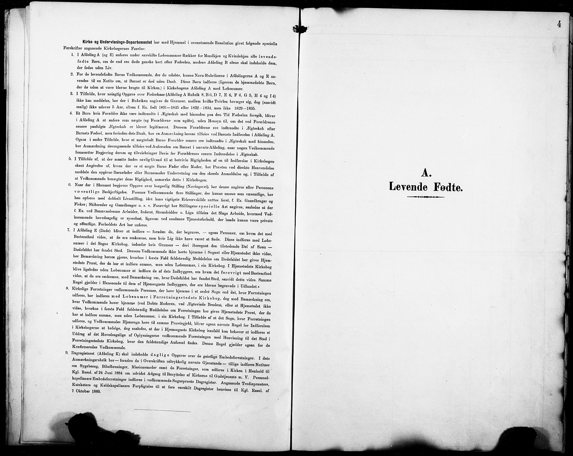 Hornindal sokneprestembete, AV/SAB-A-82401/H/Hab: Parish register (copy) no. A 2, 1894-1927, p. 4