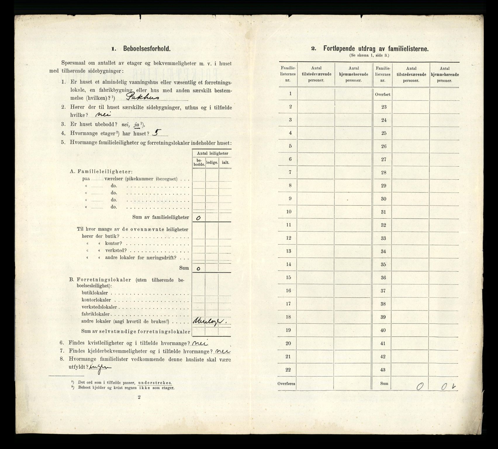 RA, 1910 census for Trondheim, 1910, p. 4972