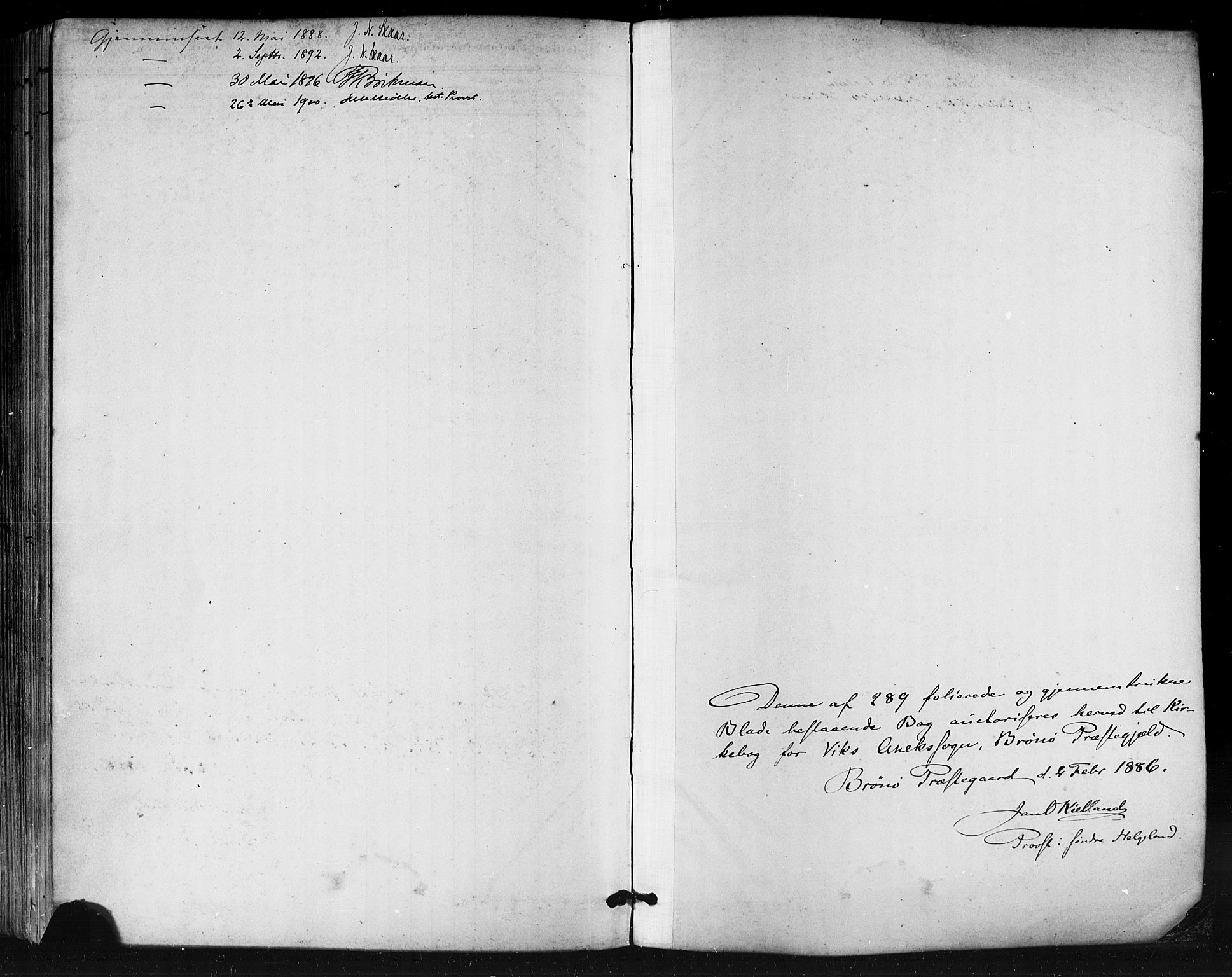 Ministerialprotokoller, klokkerbøker og fødselsregistre - Nordland, SAT/A-1459/812/L0178: Parish register (official) no. 812A07, 1886-1900