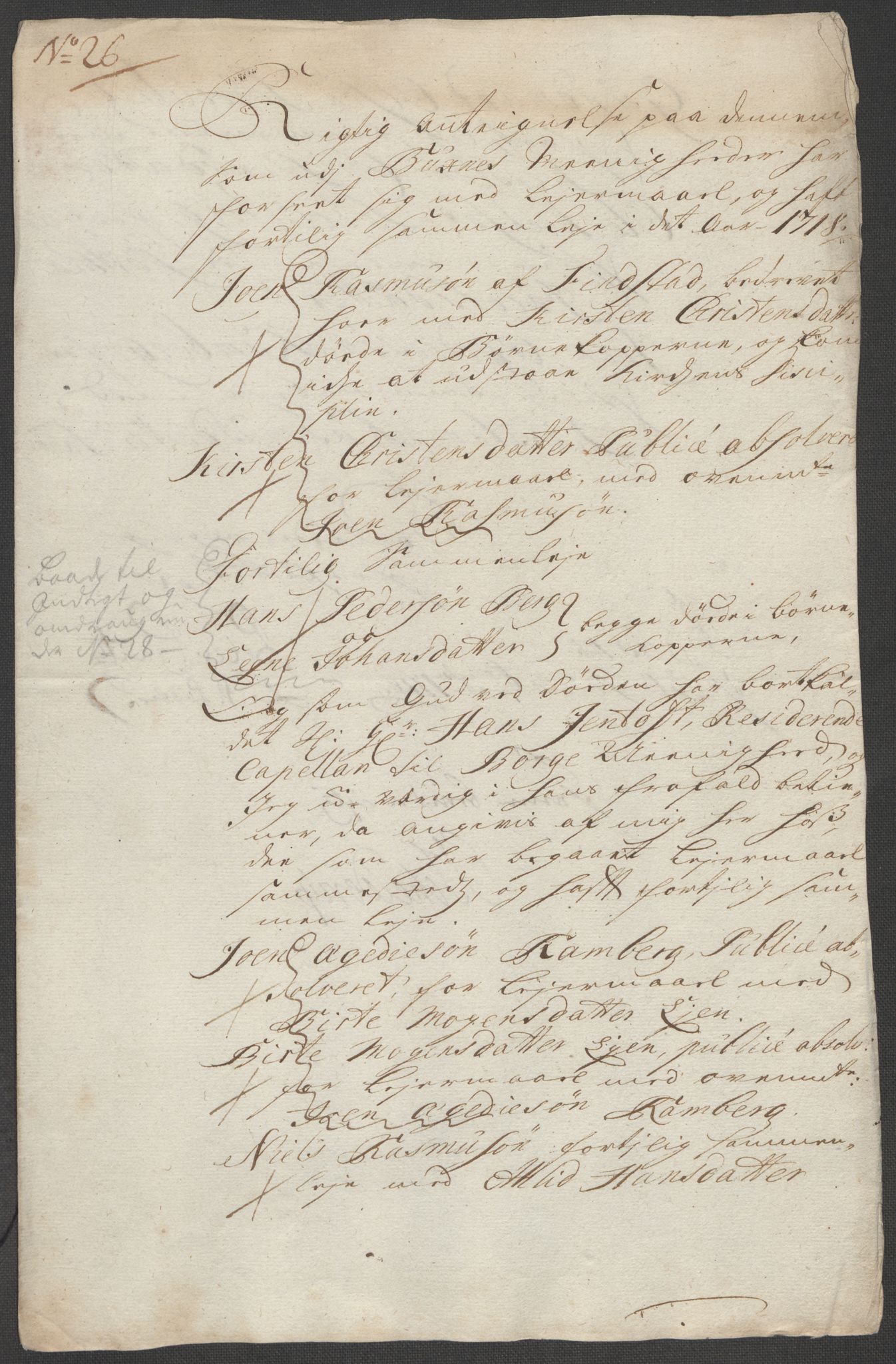 Rentekammeret inntil 1814, Reviderte regnskaper, Fogderegnskap, AV/RA-EA-4092/R67/L4684: Fogderegnskap Vesterålen, Andenes og Lofoten, 1718, p. 269