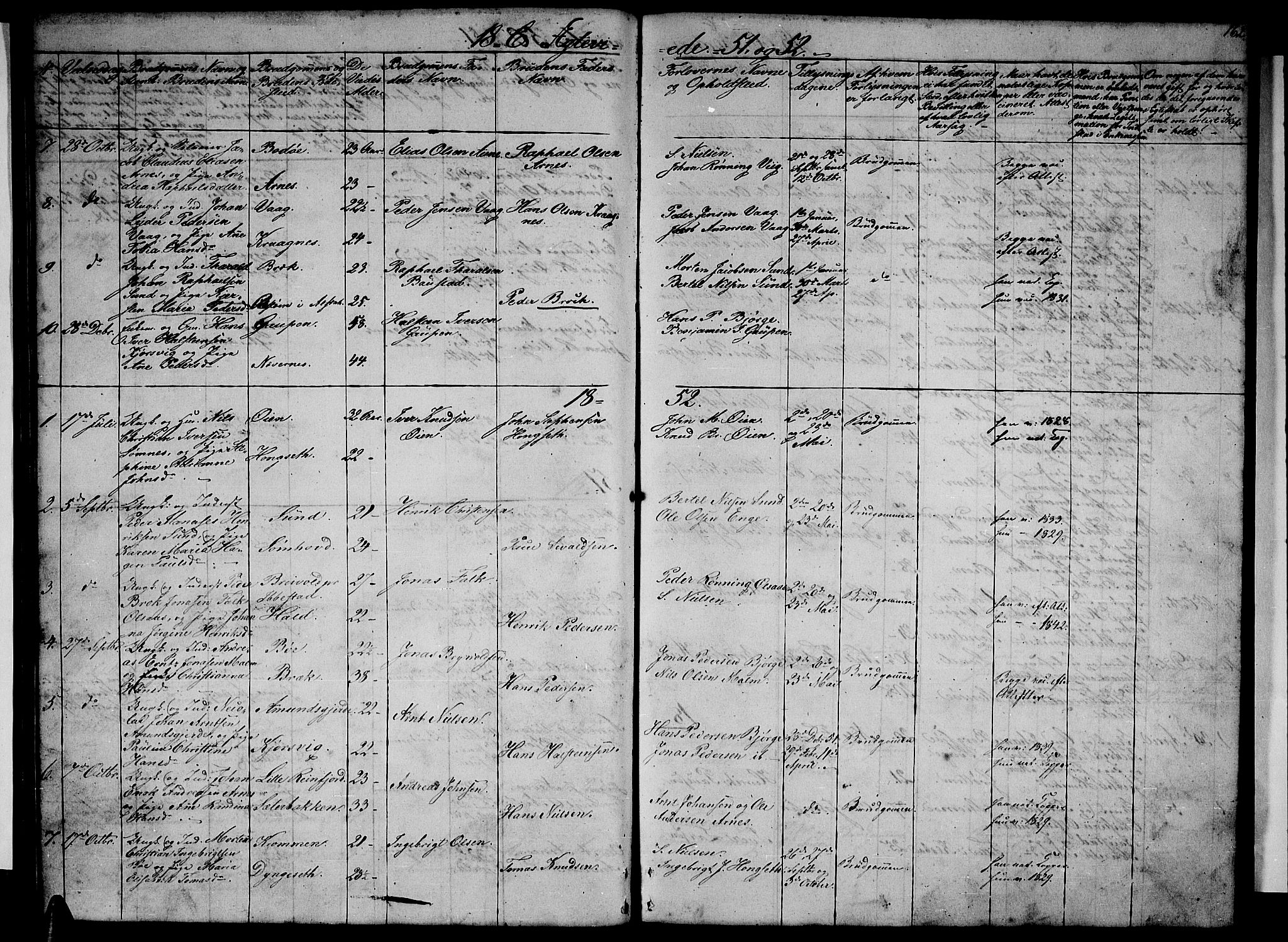 Ministerialprotokoller, klokkerbøker og fødselsregistre - Nordland, AV/SAT-A-1459/812/L0187: Parish register (copy) no. 812C05, 1850-1883, p. 162
