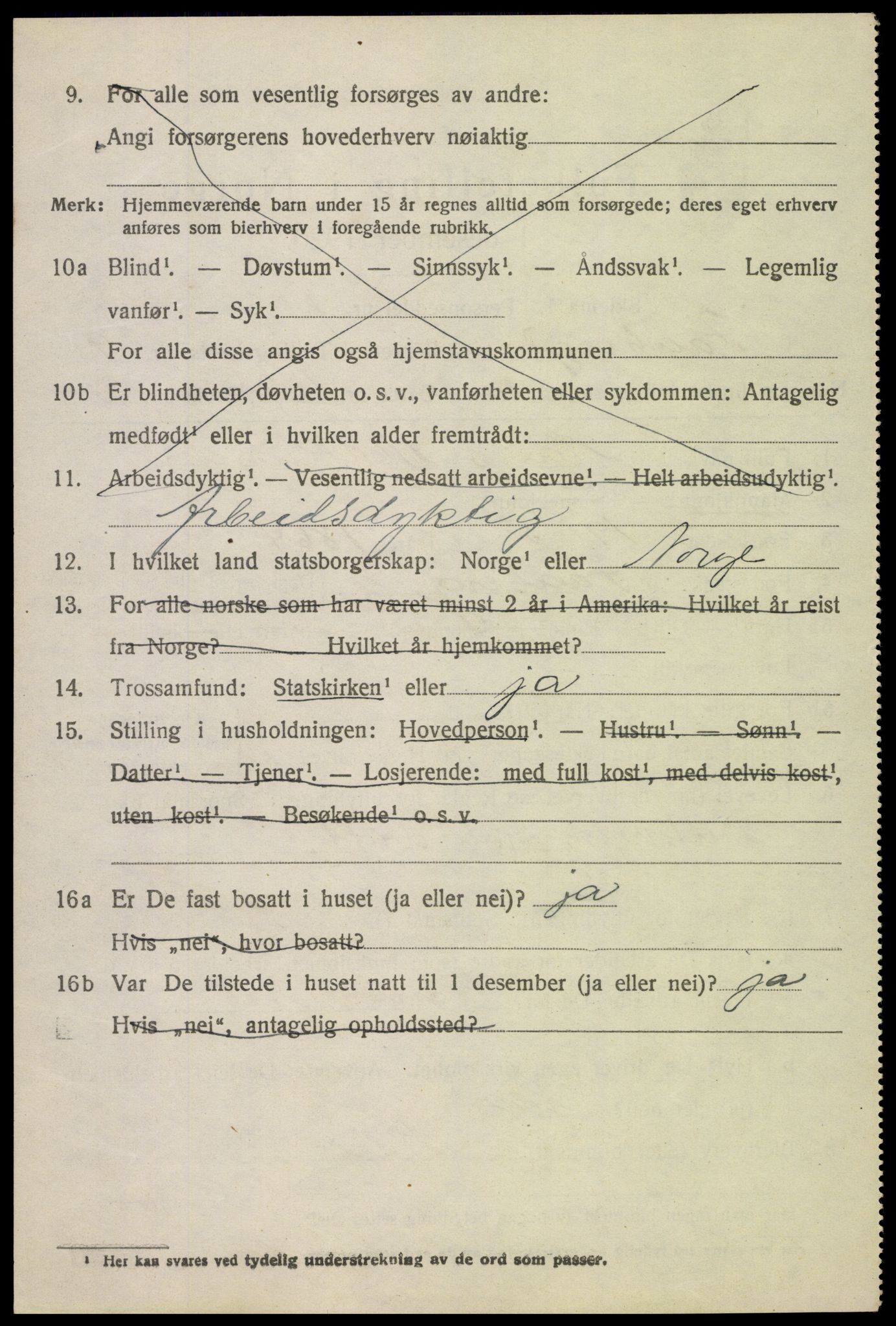 SAH, 1920 census for Fåberg, 1920, p. 10455