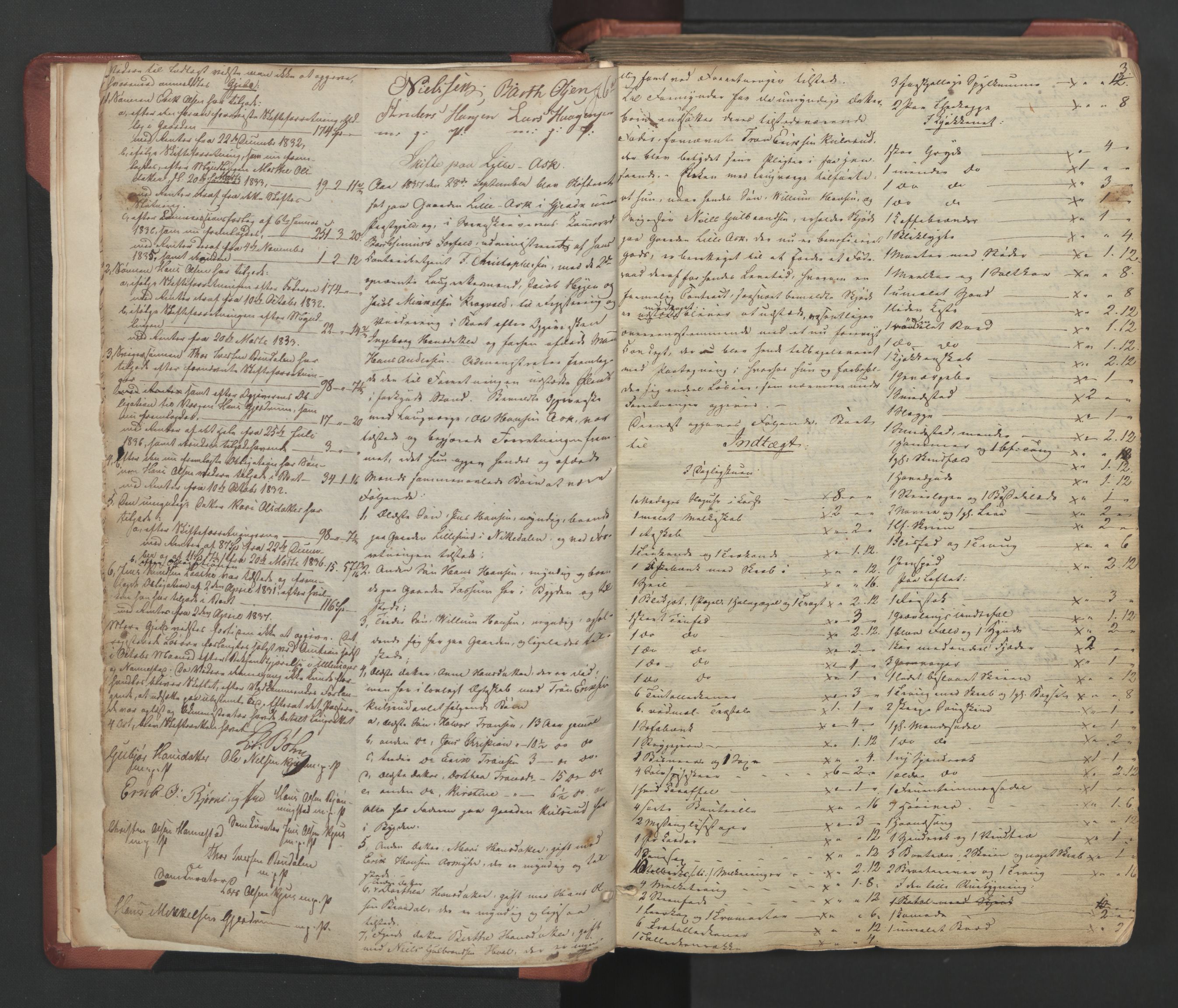 Øvre Romerike sorenskriveri, AV/SAO-A-10649/H/Hb/L0026: Skifteprotokoll nr. 26, 1837-1863, p. 2b-3a